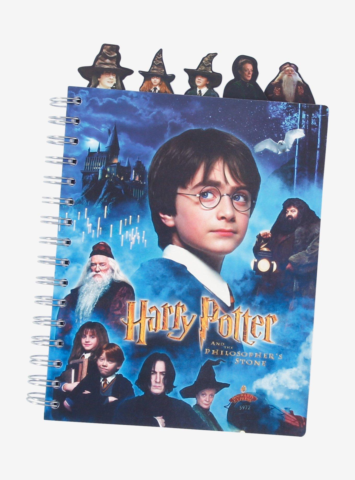 Harry Potter and the Philosopher's Stone Film Poster Tab Journal — BoxLunch Exclusive, , hi-res