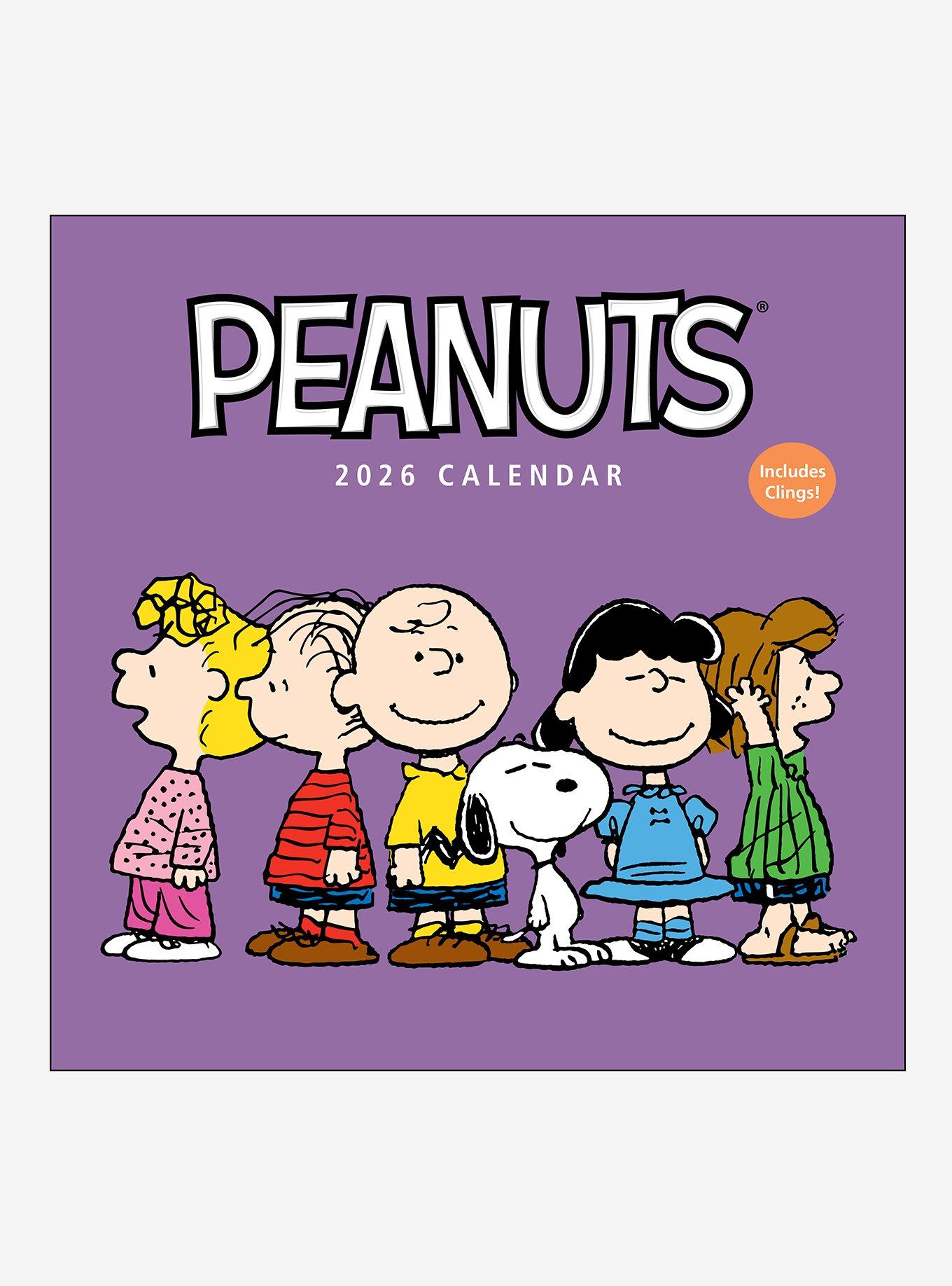 Peanuts 2026 Wall Calendar