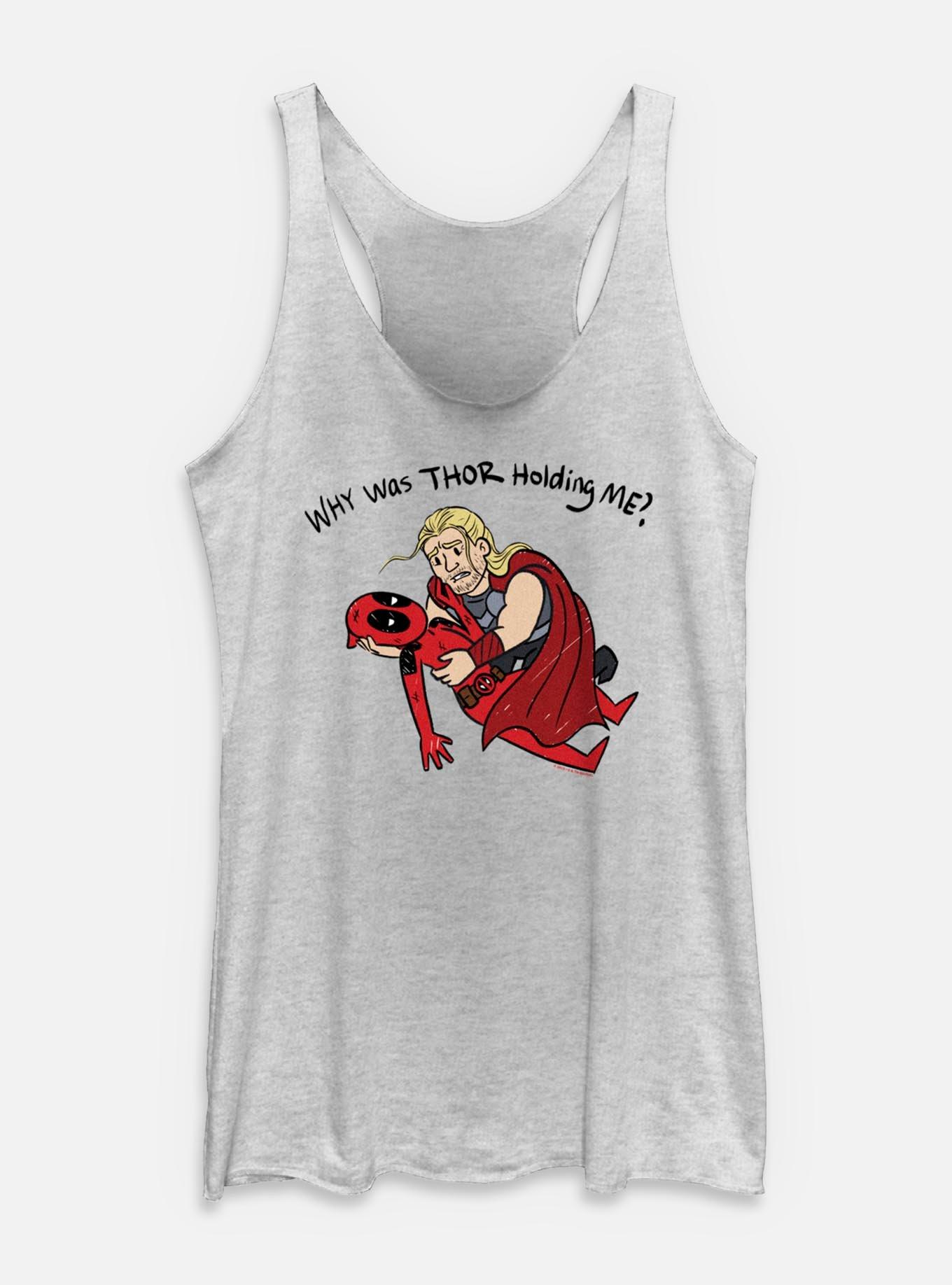 Marvel Deadpool & Wolverine Thor Holding Me Womens Tank, , hi-res