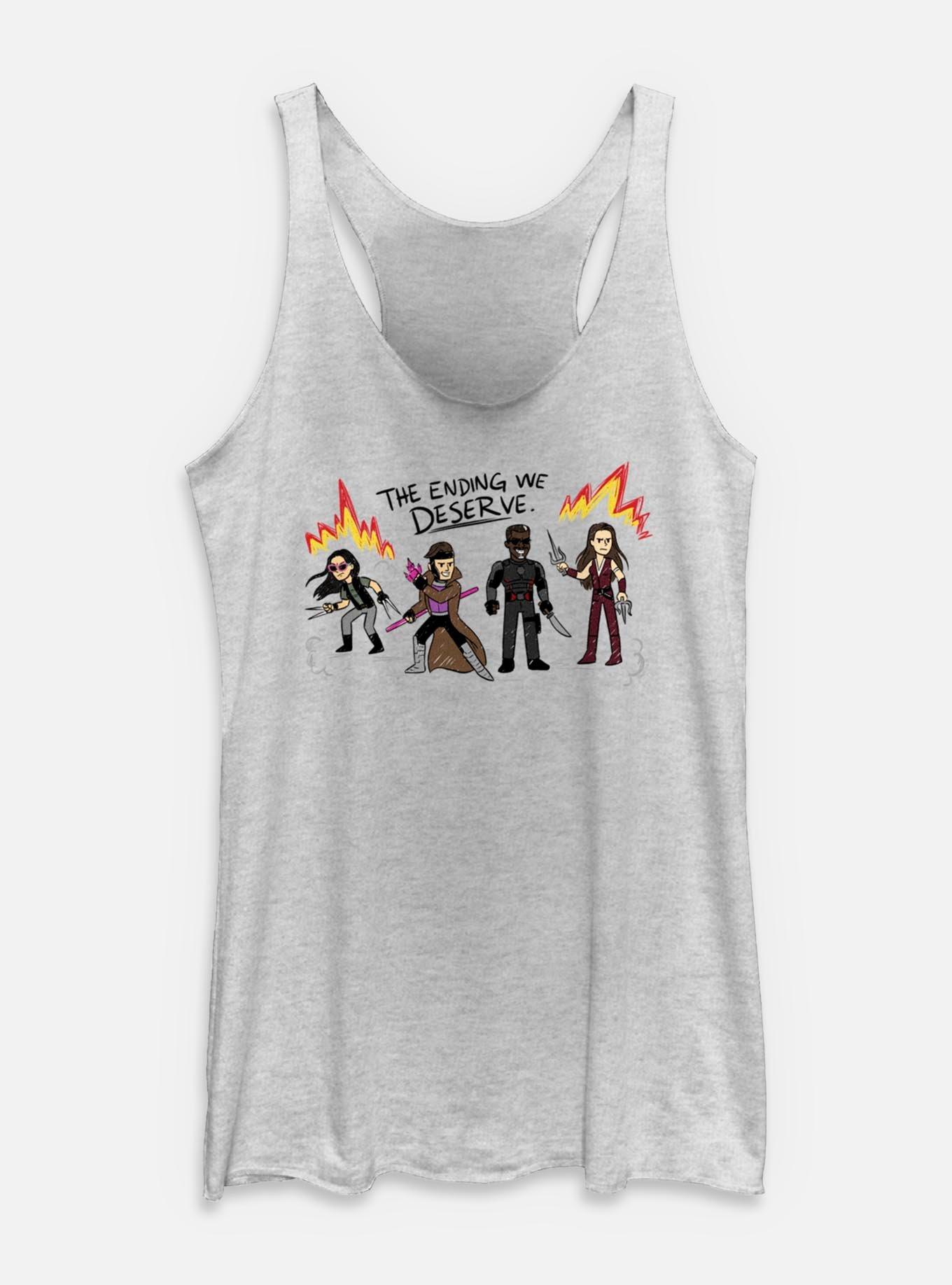Marvel Deadpool & Wolverine The Ending We Deserve Womens Tank, , hi-res