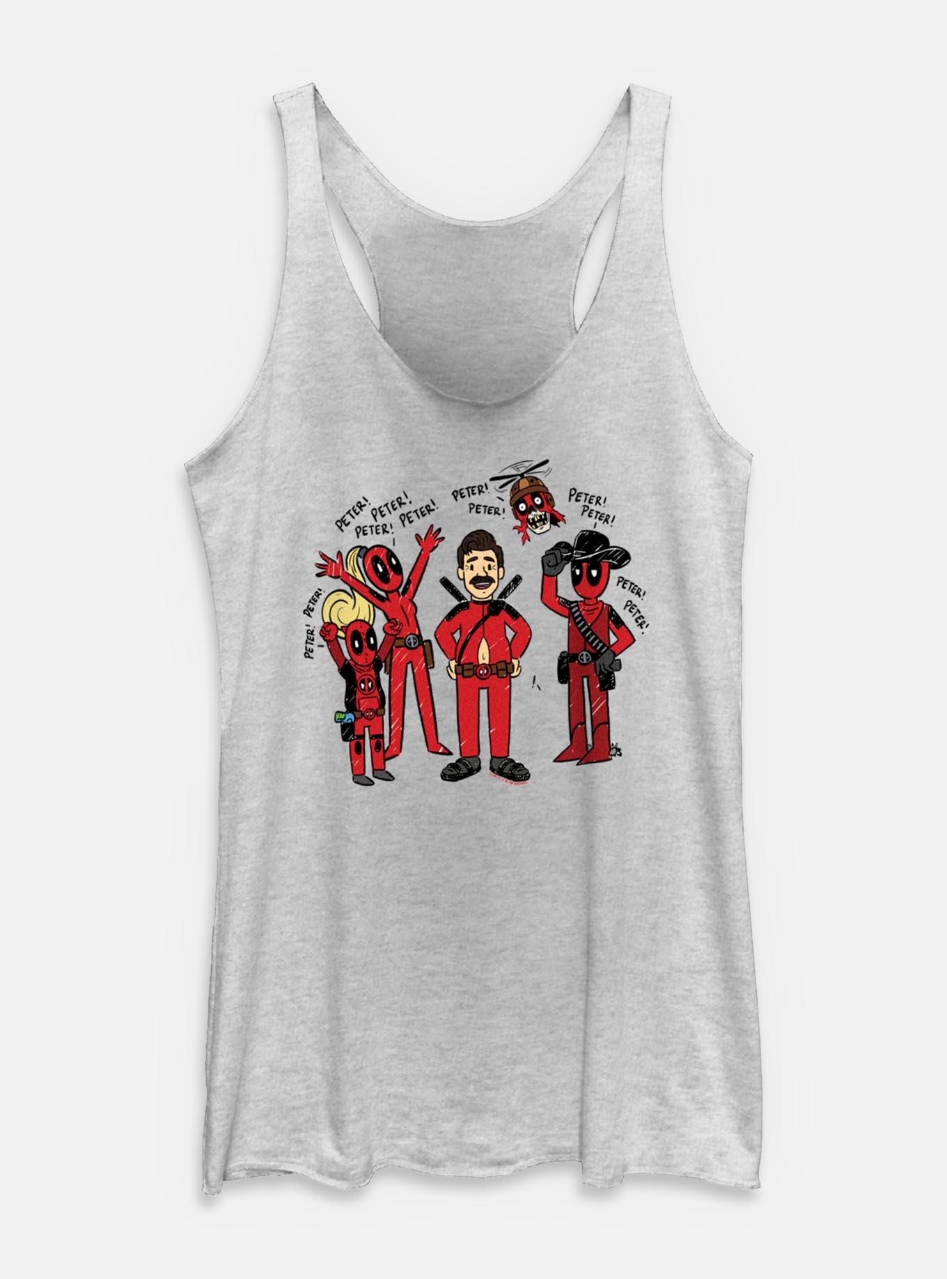 Marvel Deadpool & Wolverine We Love Peter Womens Tank, , hi-res