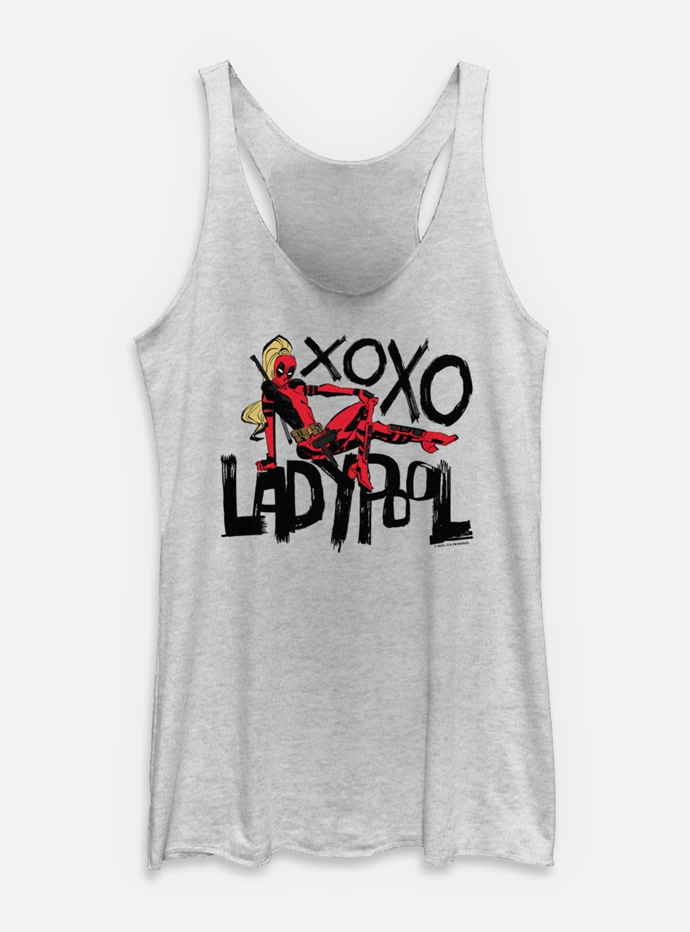 Marvel Deadpool & Wolverine Ladypool XOXO Womens Tank, , hi-res