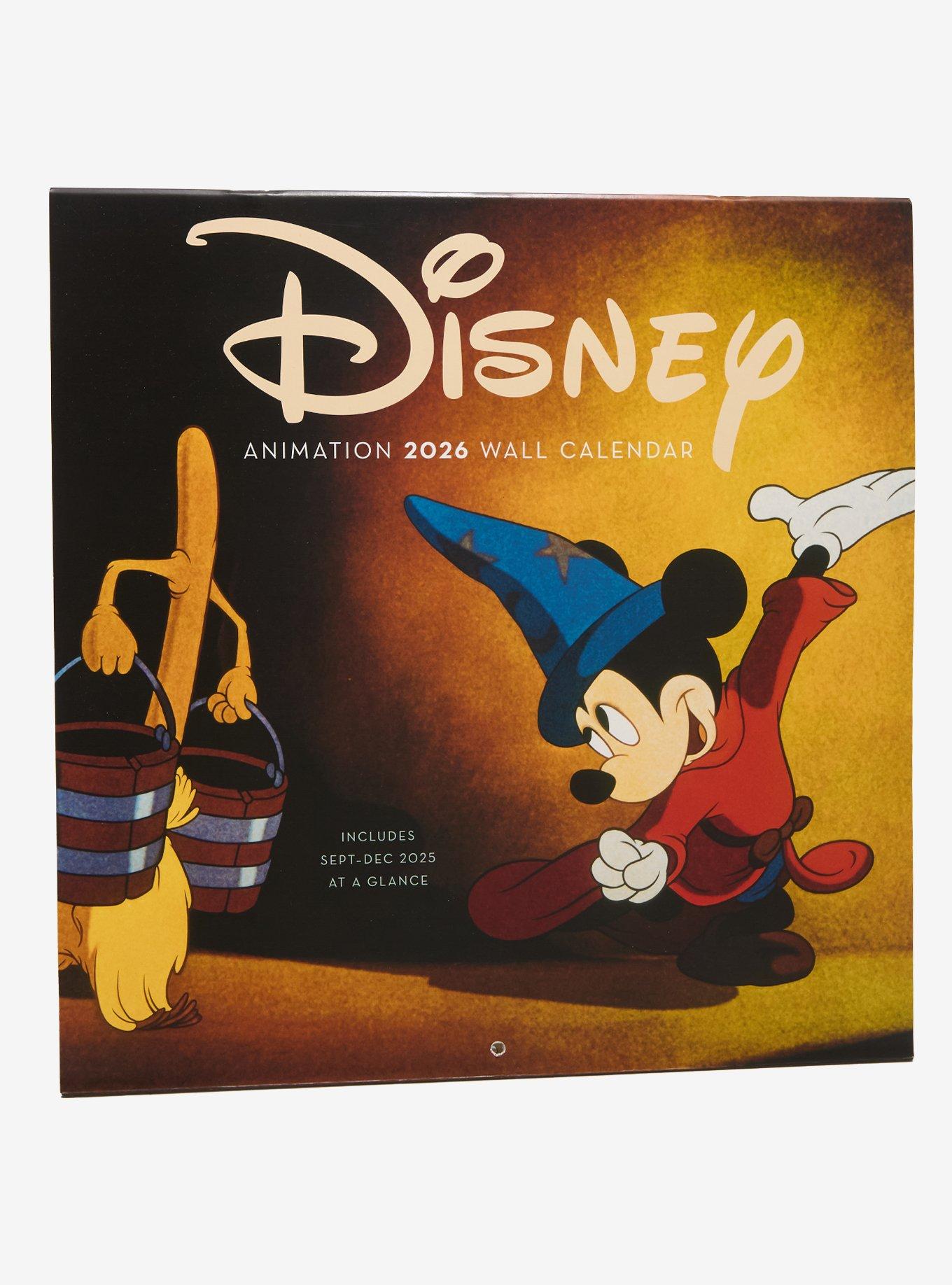 Disney Animation 2026 Wall Calendar