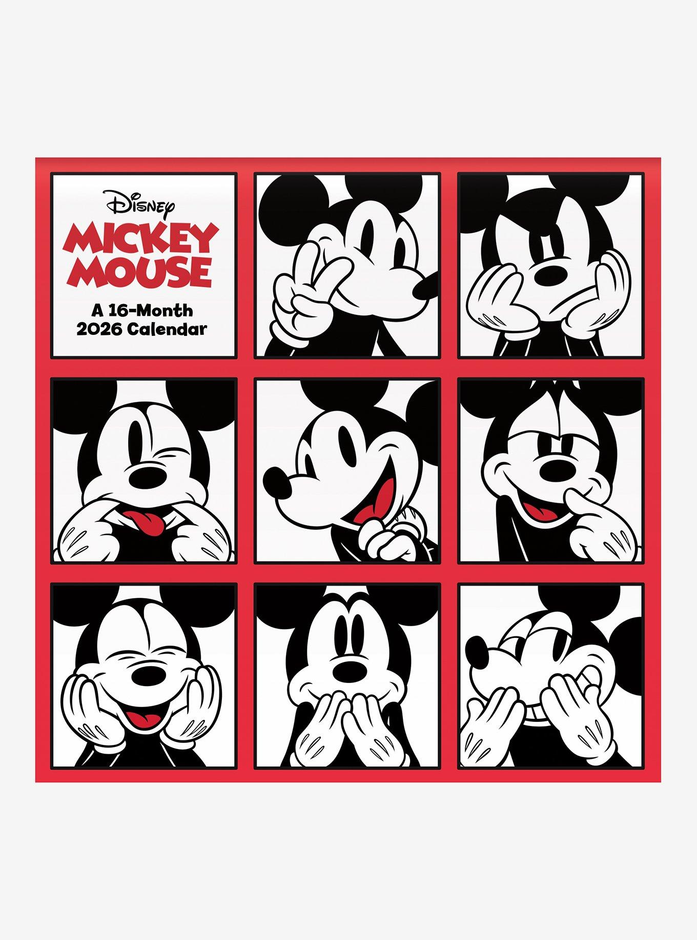 Disney Mickey Mouse 2026 Wall Calendar