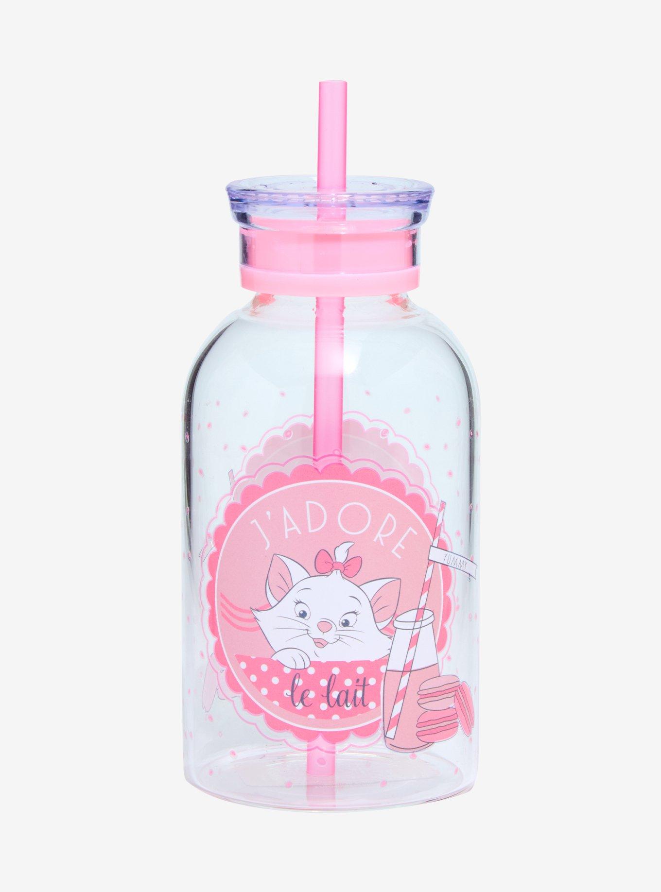 Disney The Aristocats Mario Milk Bottle Glass Travel Cup, , hi-res