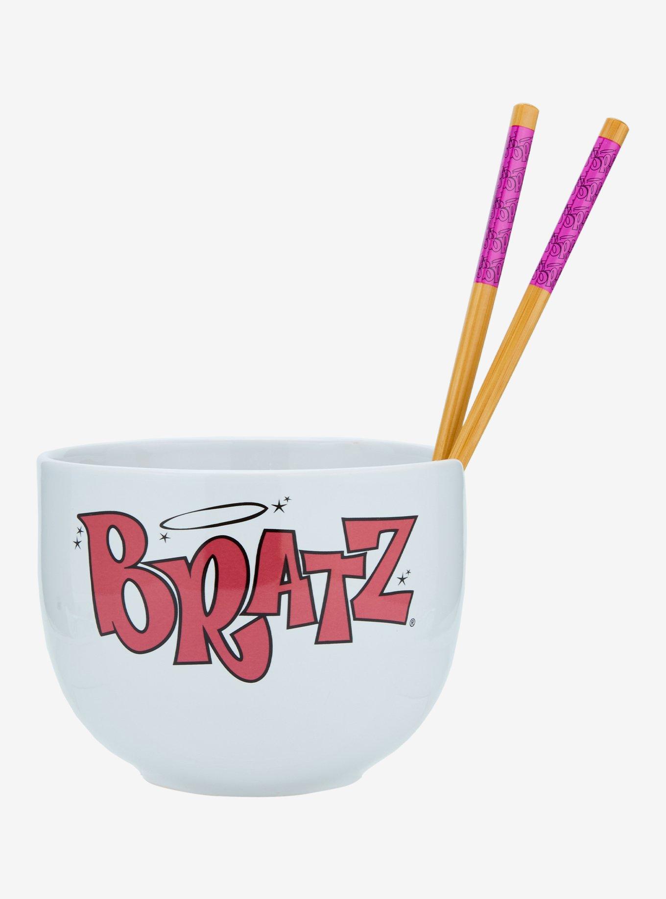 Bratz Logo Ramen Bowl With Chopsticks, , hi-res