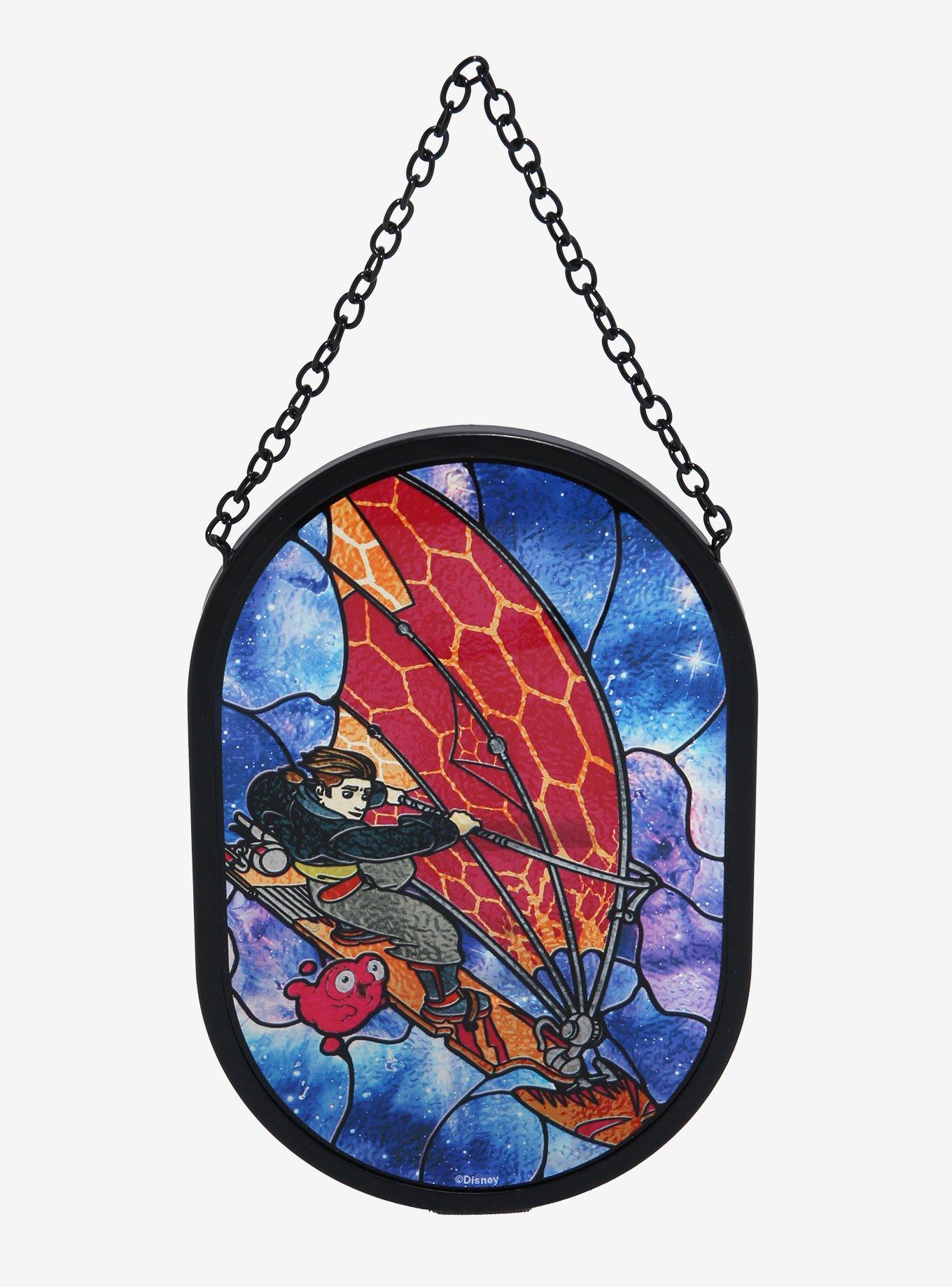 Disney Treasure Planet Solar Surfing Stained Glass Wall Hanging