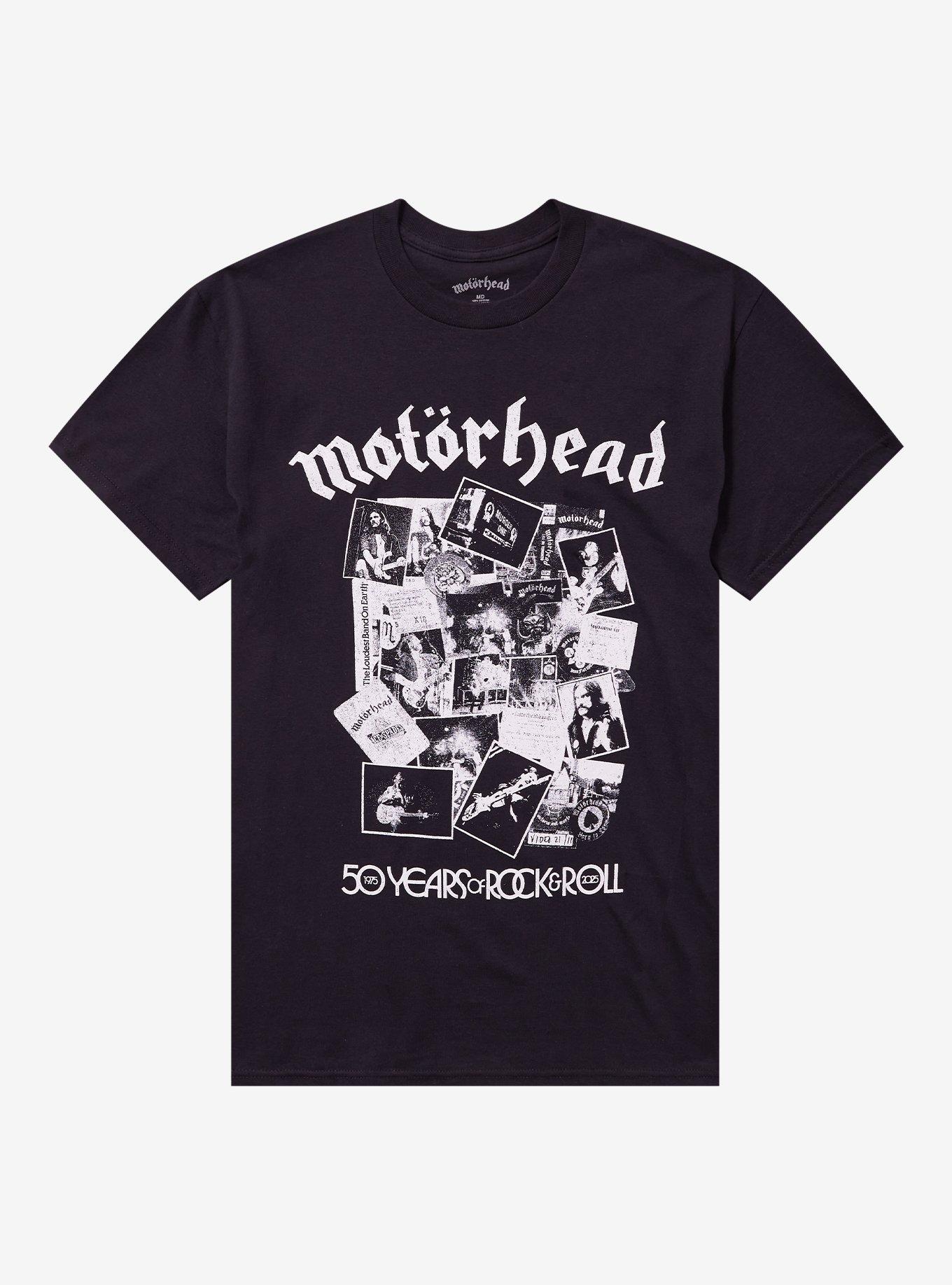 Motörhead 50 Years Collage T-Shirt, , hi-res