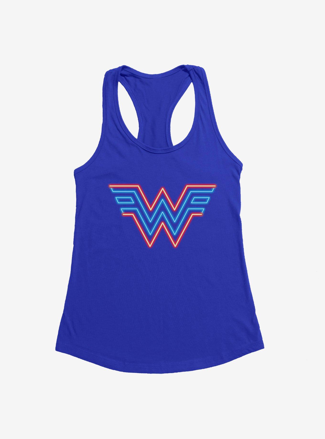 DC Comics Wonder Woman 1984 Neon Logo Womens Tank