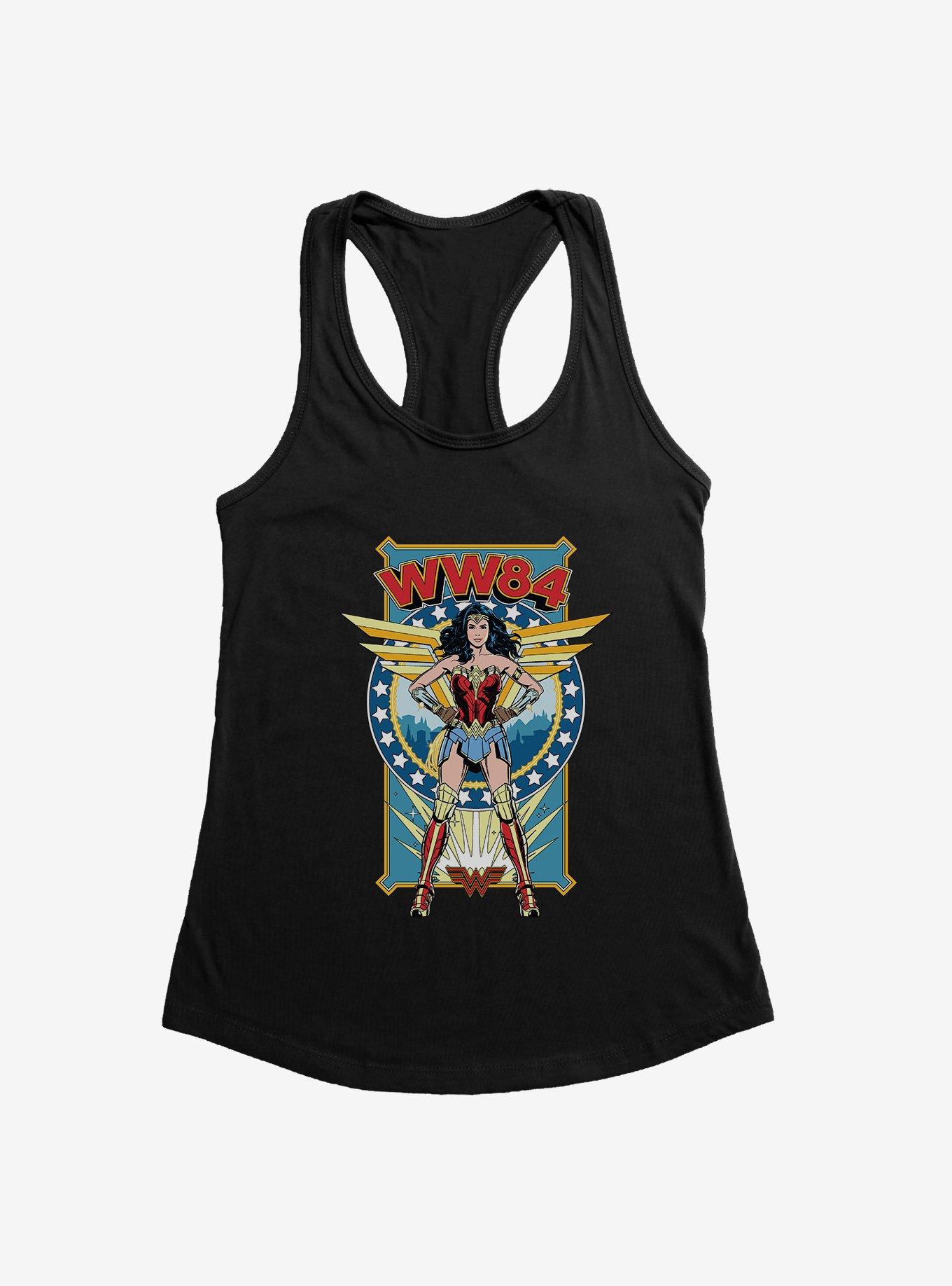 DC Comics Wonder Woman 1984 Stand Strong Vintage Poster Womens Tank