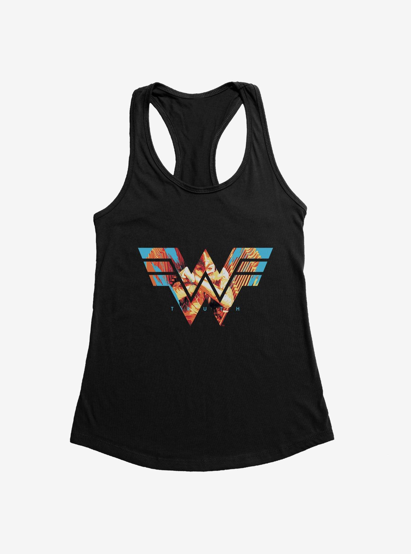 DC Comics Wonder Woman 1984 Logo Blocking Insignia Womens Tank