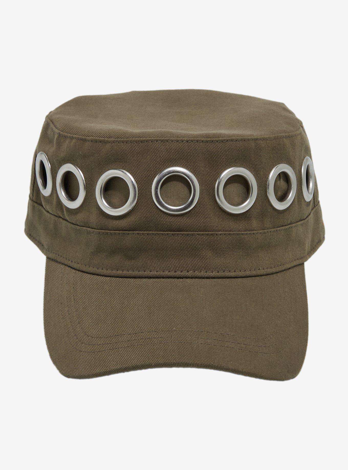 Army Green Grommet Cadet Hat, , hi-res
