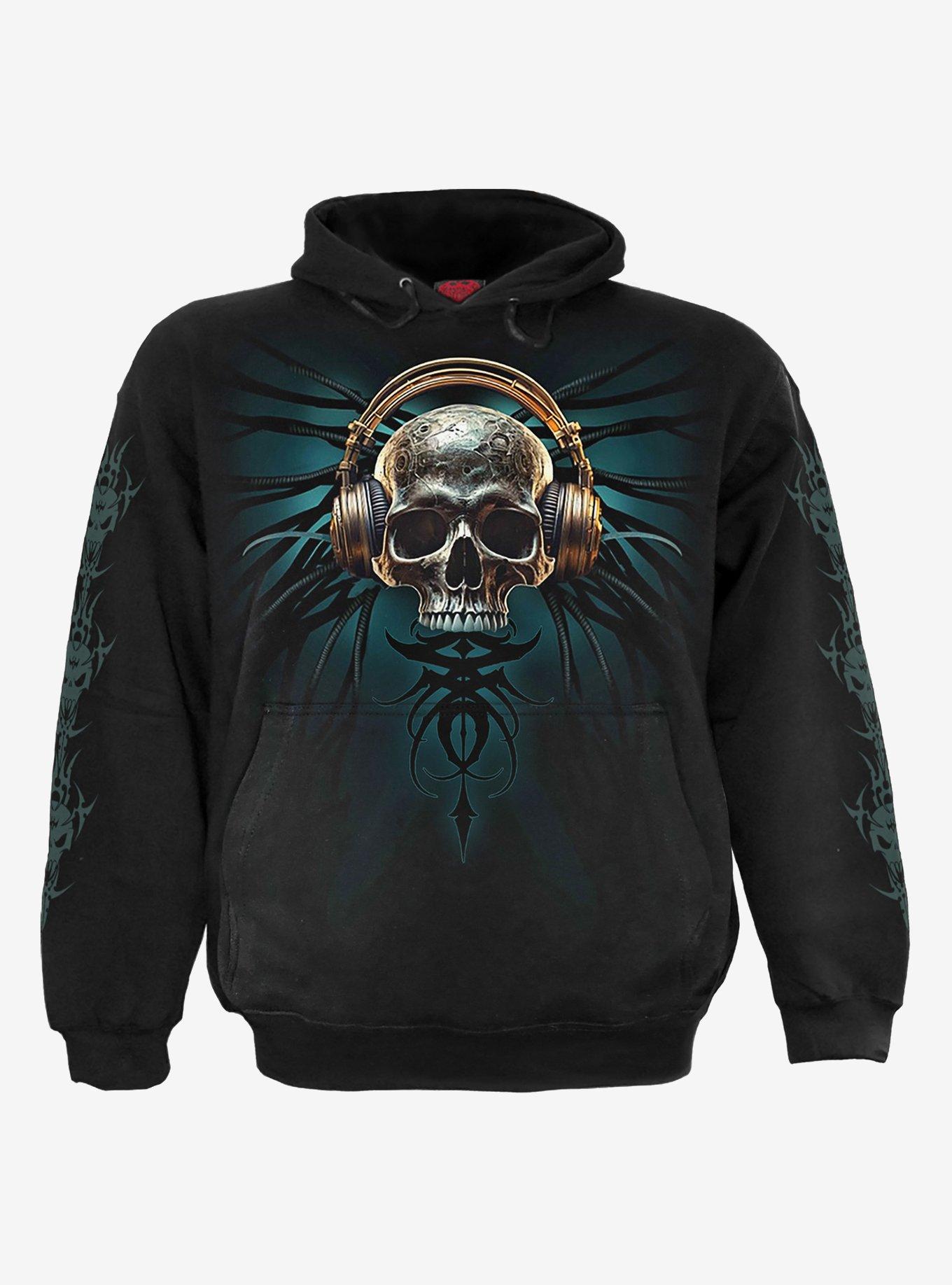 Dread Rocks Hoodie, BLACK, hi-res