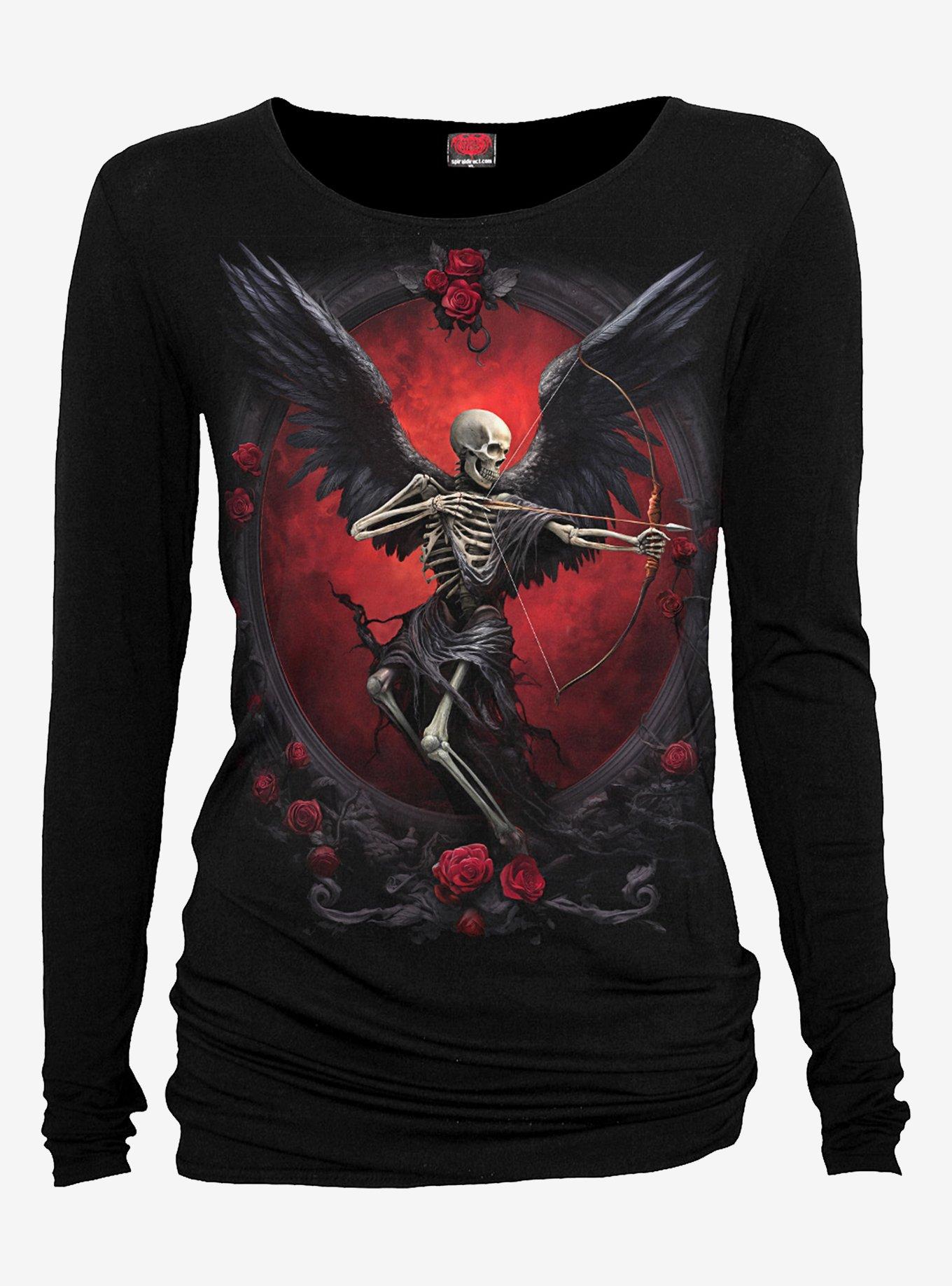 Cupid's Curse Baggy Long Sleeve Top, , hi-res