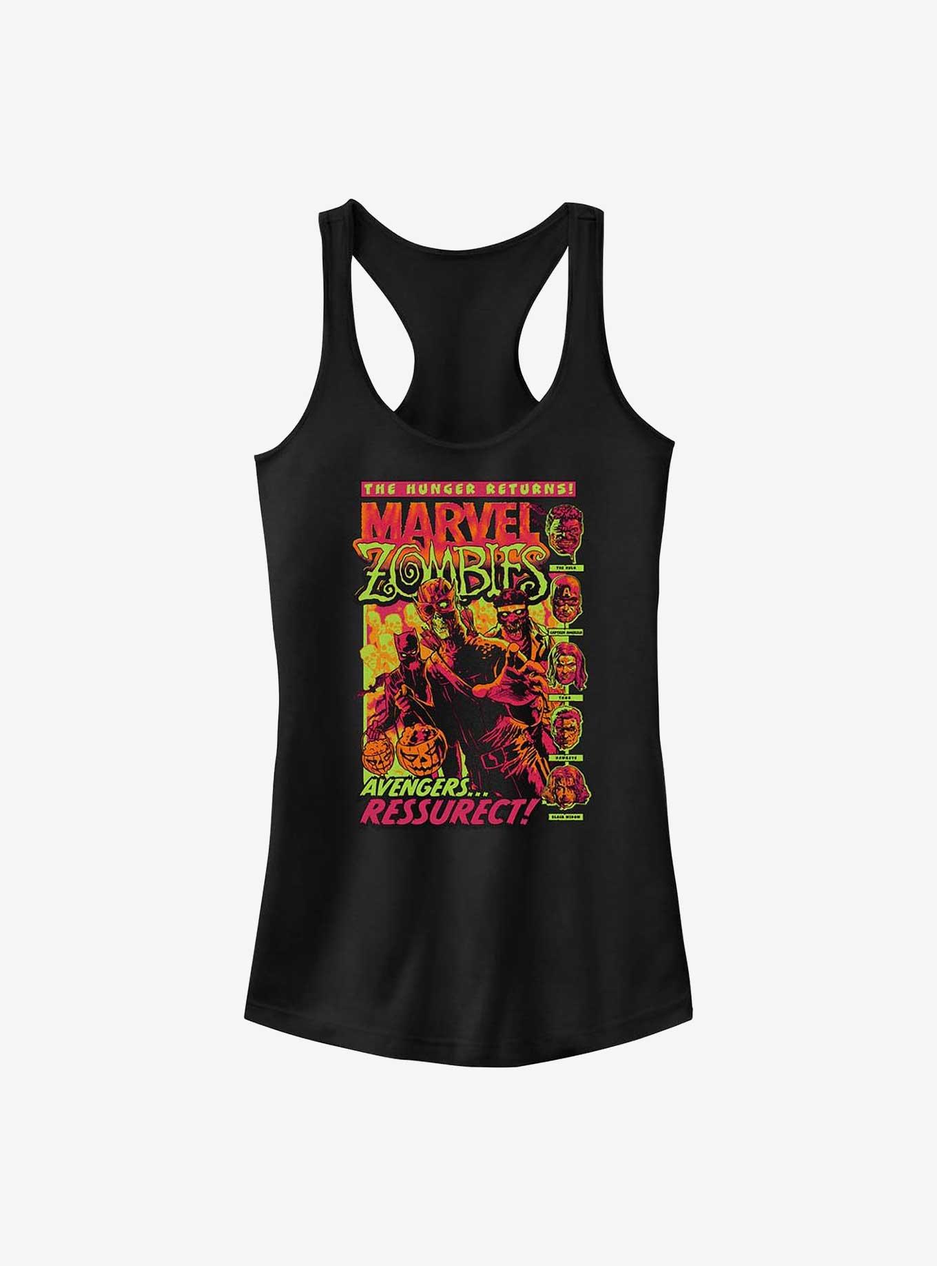 Marvel Zombies Avengers Ressurect Girls Tank, BLACK, hi-res