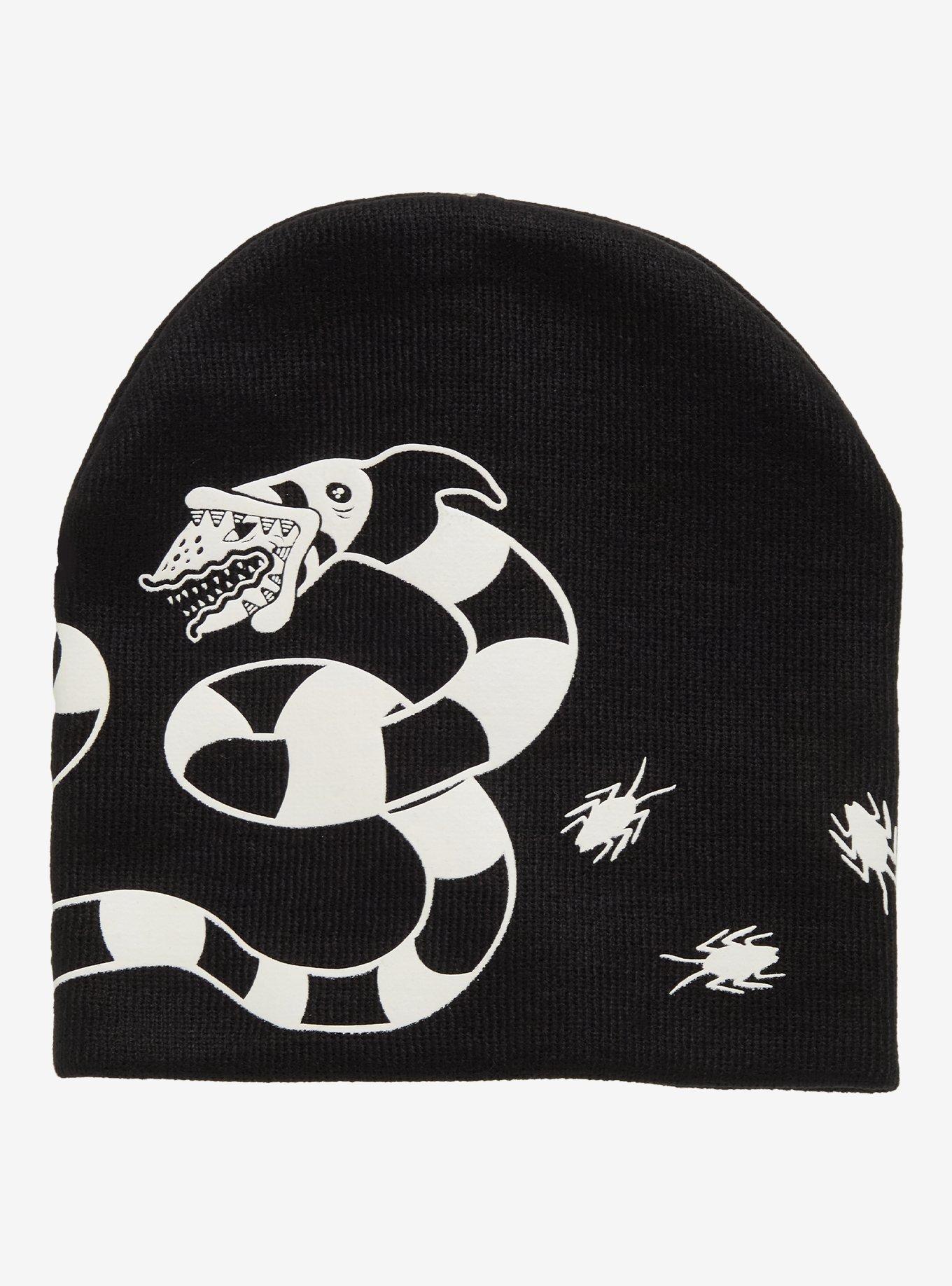 Beetlejuice Sandworm Glow-In-The-Dark Beanie, , hi-res
