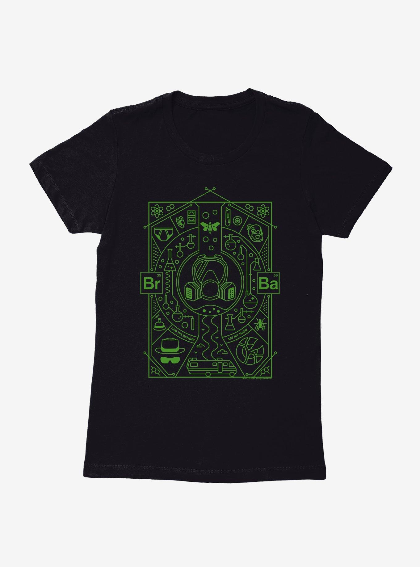 Breaking Bad Icons Womens T-Shirt,All Products : American Fashion Style Bags On Sale
