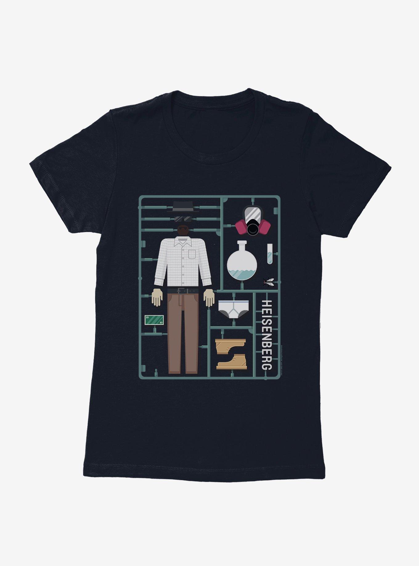 Breaking Bad Heisenberg Action Figure Womens T-Shirt, MIDNIGHT NAVY, hi-res