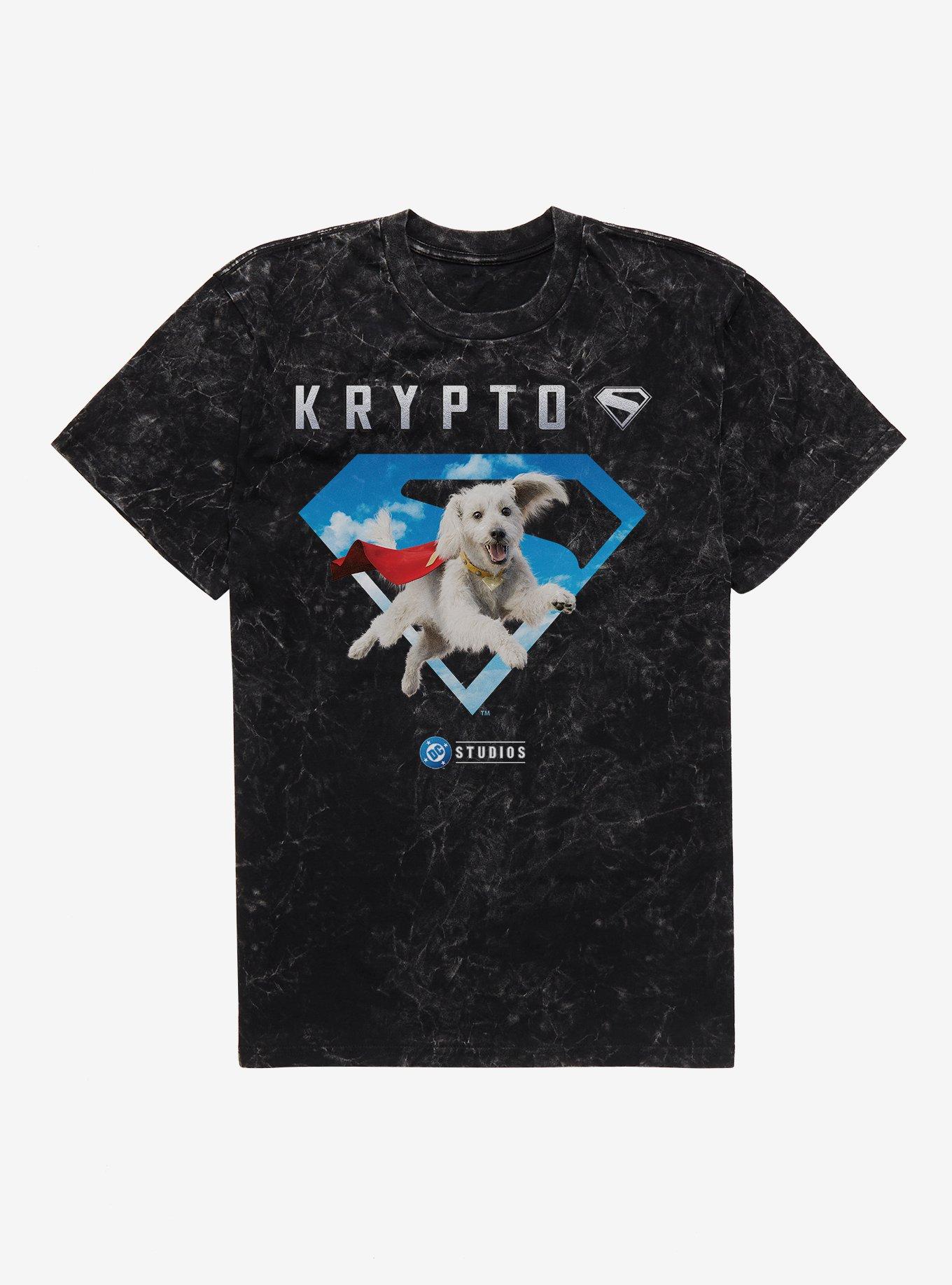 DC Superman Krypto The Superdog Mineral Wash T-Shirt, , hi-res