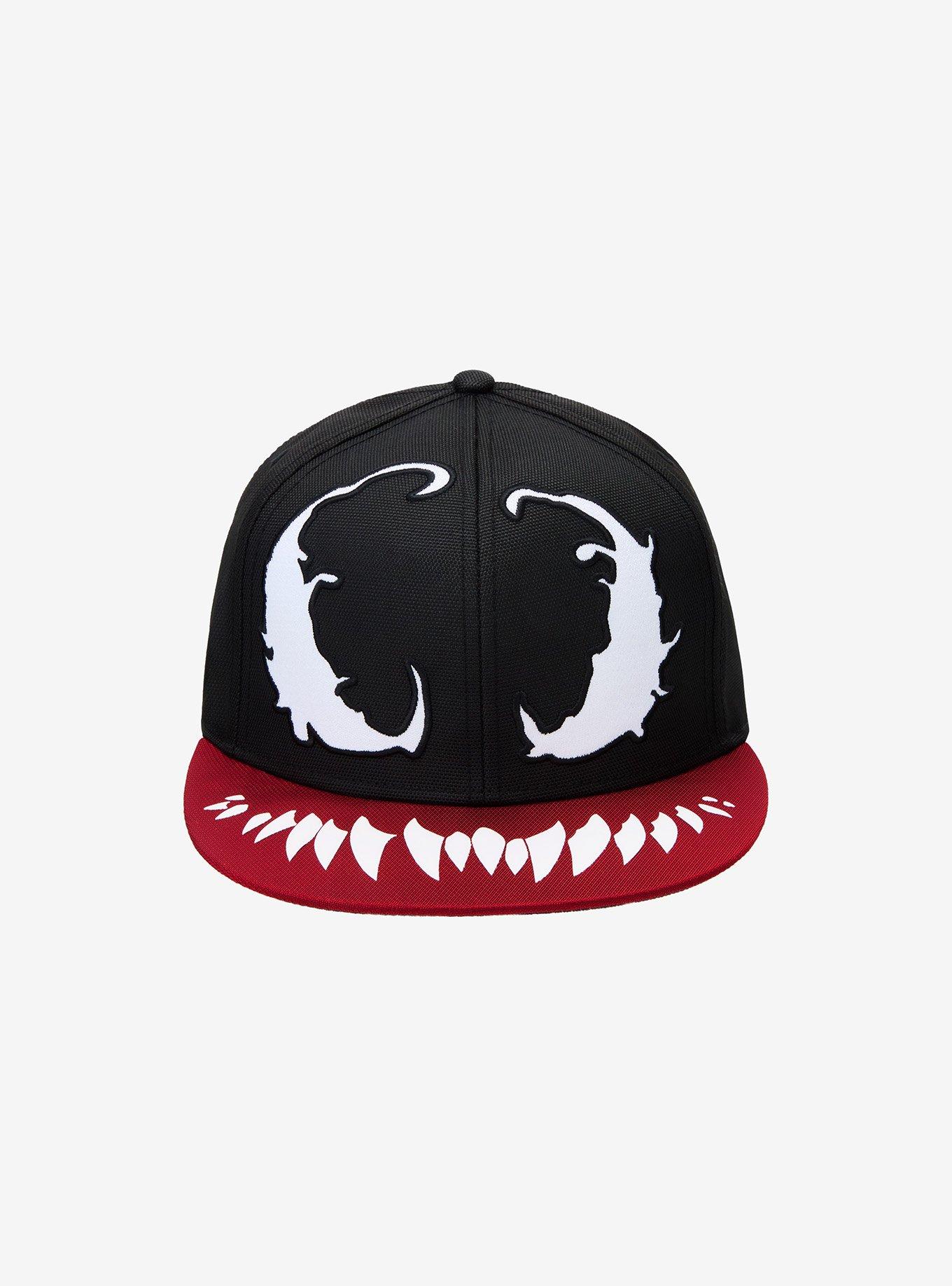 Marvel Venom Face Snapback Hat, , hi-res