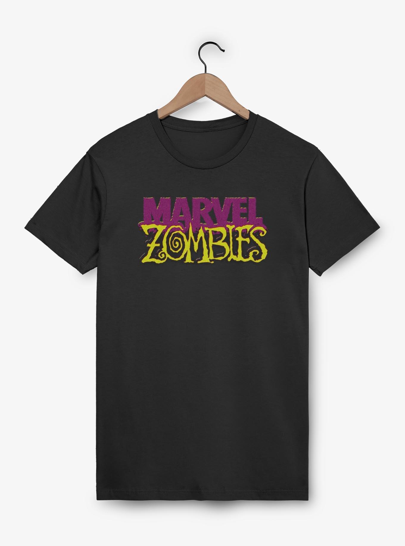 Marvel Zombies Logo T-Shirt, BLACK, hi-res