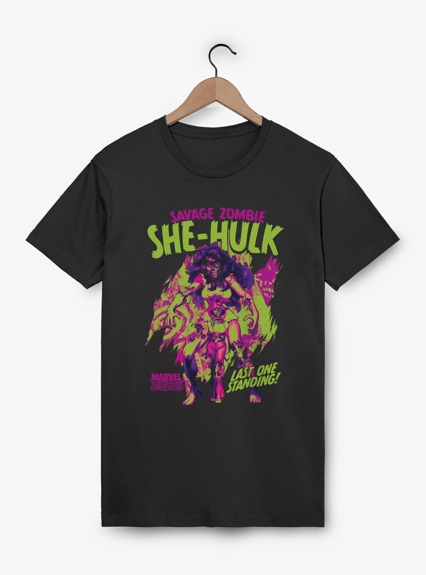 Marvel Zombies Savage She-Hulk T-Shirt, BLACK, hi-res