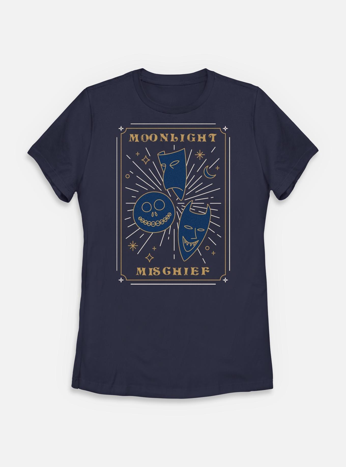 The Nightmare Before Christmas Moonlight Mischief Womens T-Shirt, , hi-res