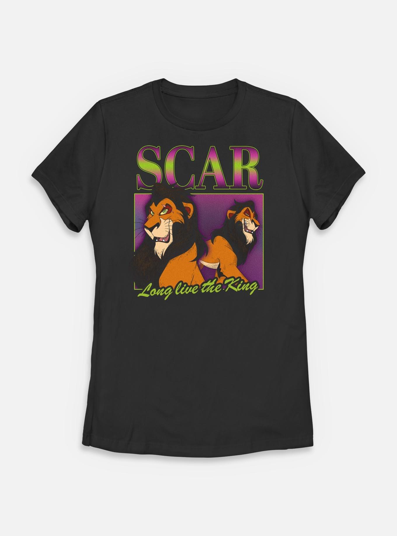 Disney Villains Scar Long Live The King Womens T-Shirt, , hi-res