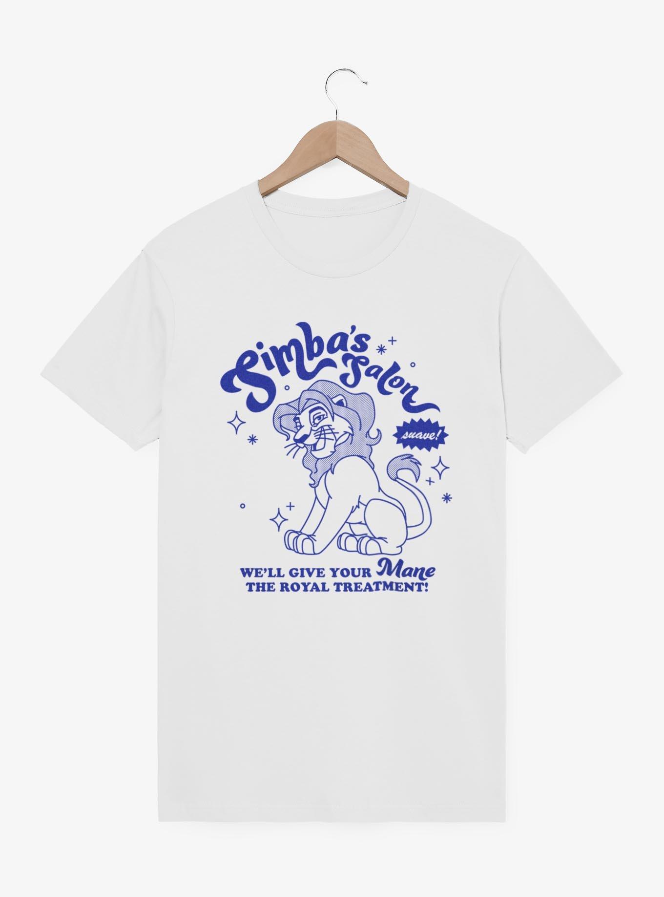 Disney The Lion King Simba's Salon T-Shirt, WHITE, hi-res