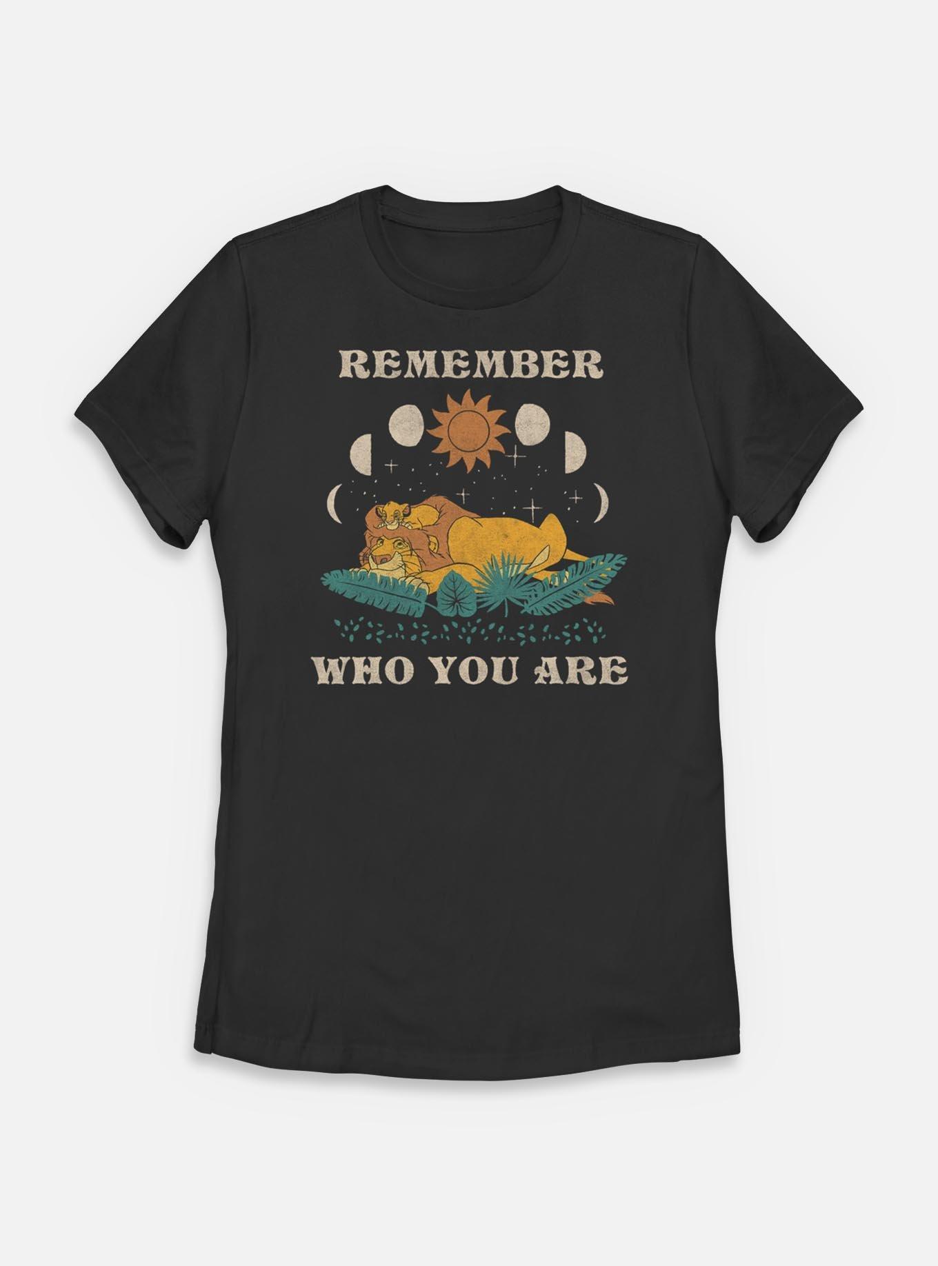 Disney The Lion King Remember Who You Are Womens T-Shirt, , hi-res