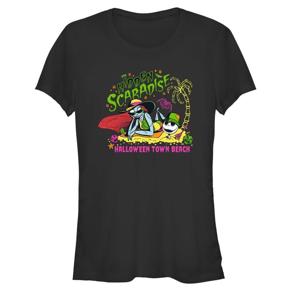The Nightmare Before Christmas Halloween Town Beach Womens T-Shirt, , hi-res