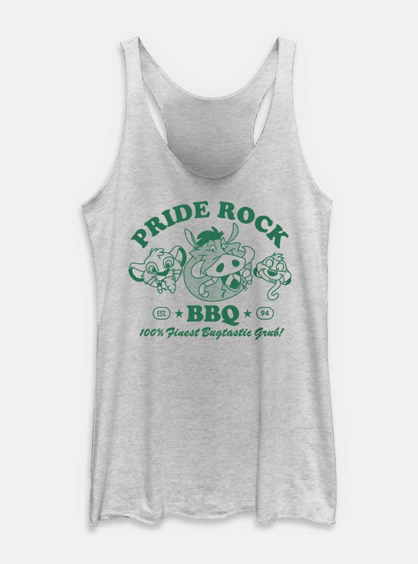 Disney The Lion King Pride Rock BBQ Bugs Womens Tank Top, WHITE HTR, hi-res