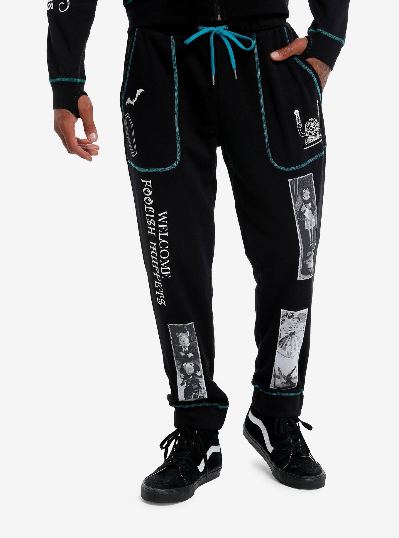 Our Universe Disney Muppets Haunted Mansion Patches Glow-In-The-Dark Jogger Sweatpants, , hi-res