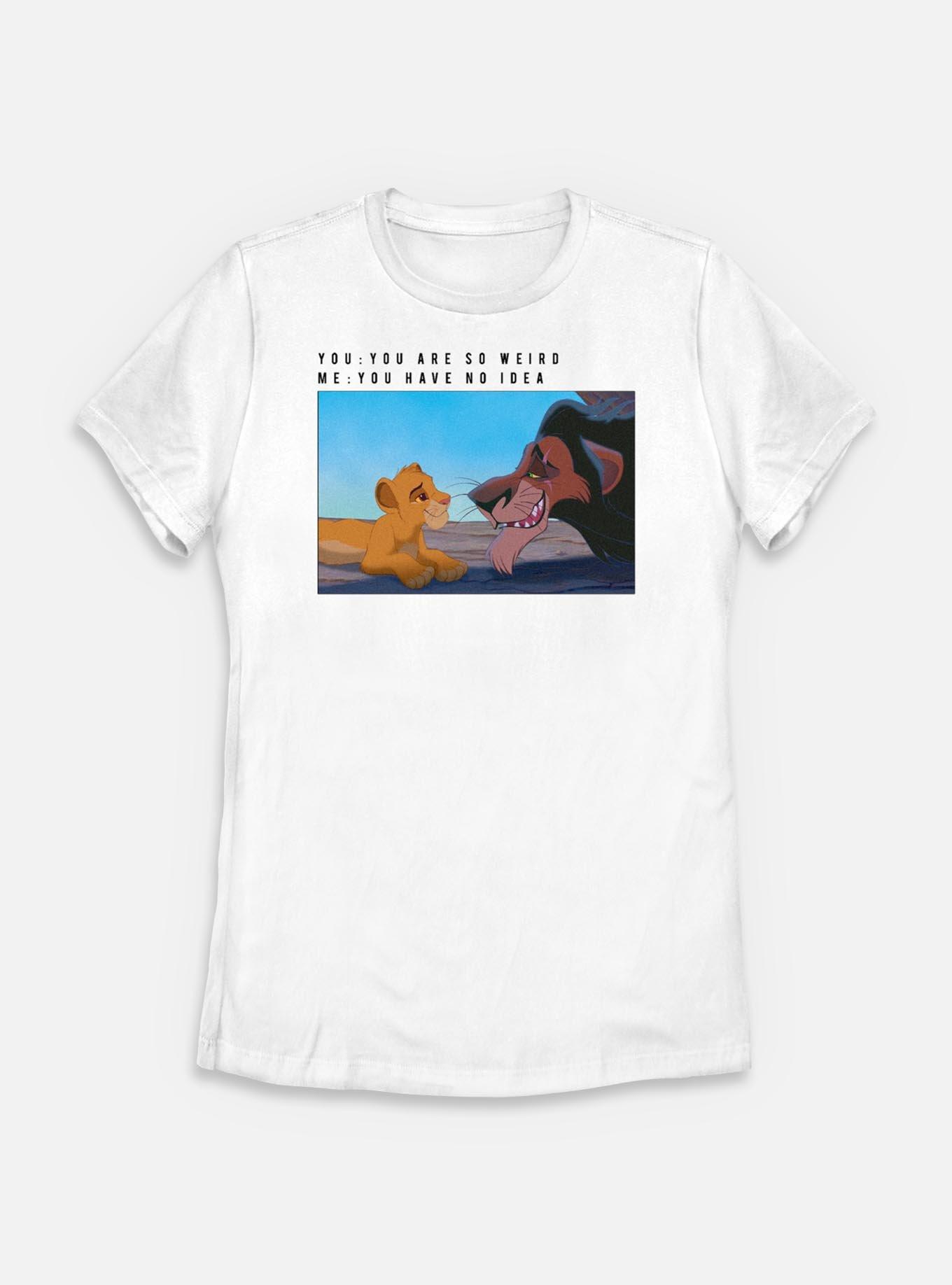 Disney The Lion King Stay Weird Scar Womens T-Shirt, , hi-res