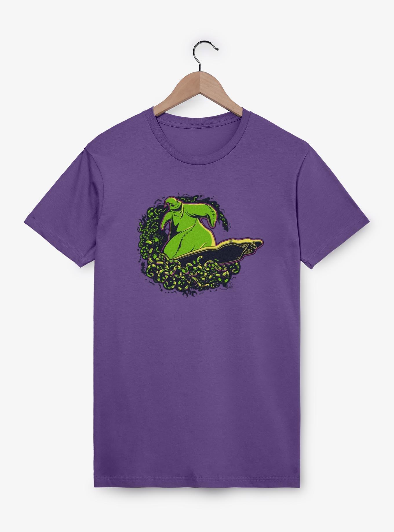 The Nightmare Before Christmas Surfing Oogie Boogie T-Shirt, PURPLE, hi-res