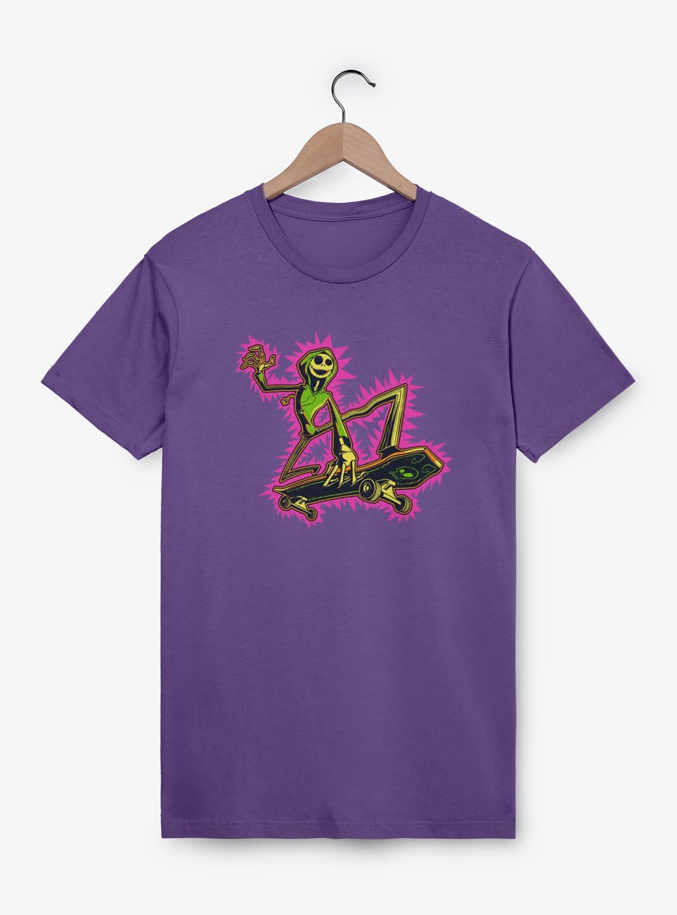 The Nightmare Before Christmas Skating Jack T-Shirt, PURPLE, hi-res