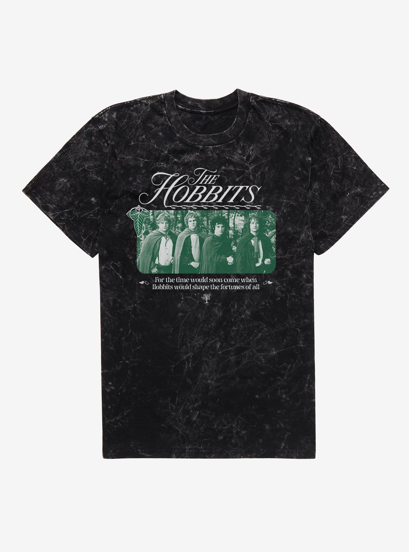 The Lord Of The Rings The Hobbits Mineral Wash T-Shirt, , hi-res