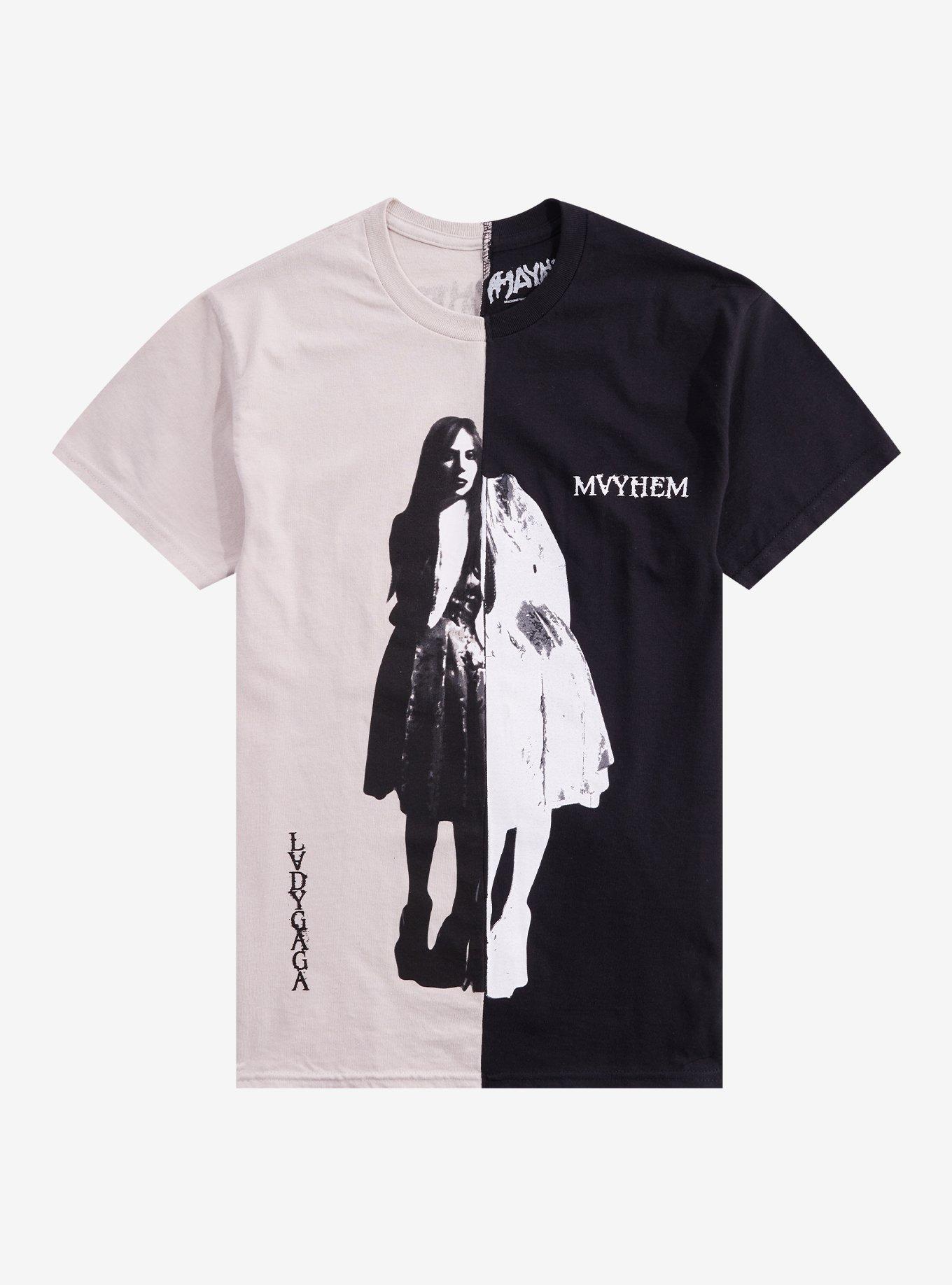 Lady Gaga Double Portrait Split T-Shirt 