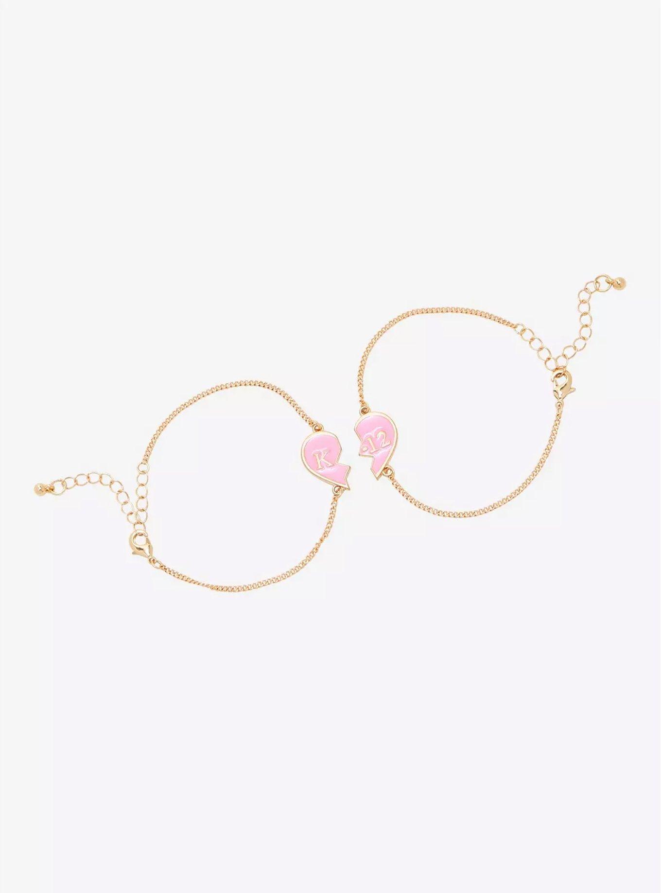 Melanie Martinez K-12 Heart Best Friend Bracelet Set, , hi-res