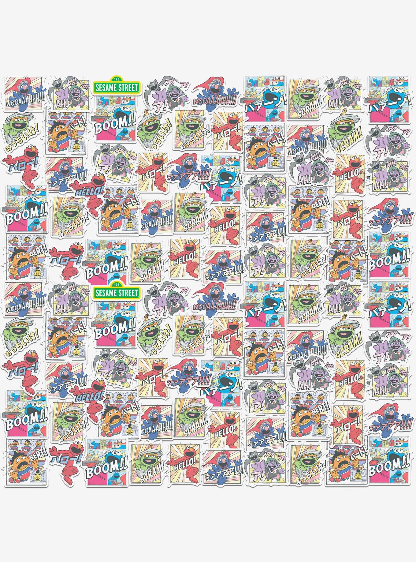 Sesame Street Miscellaneous 100ct Sticker Pack, , hi-res