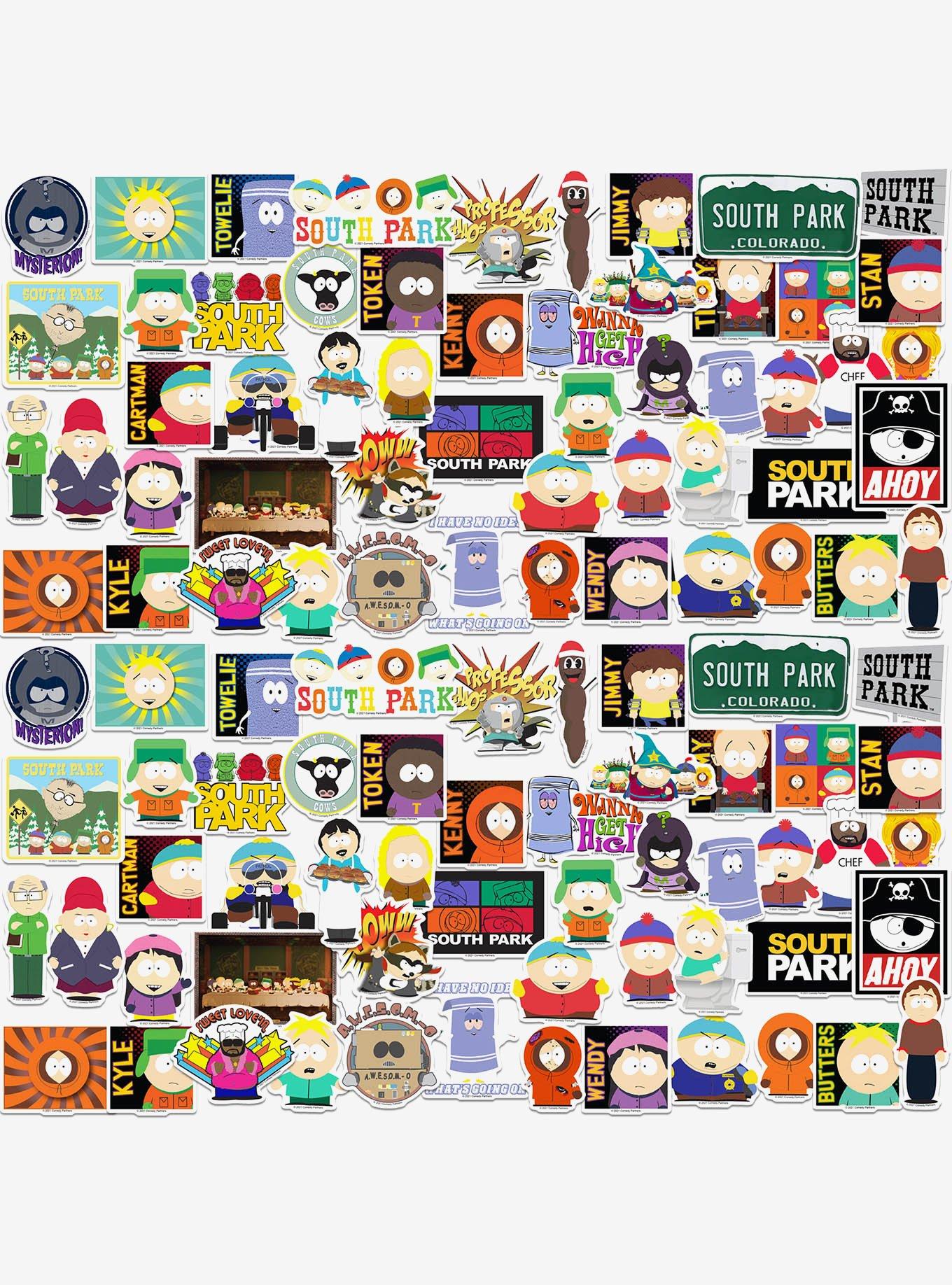 South Park South Park Miscellaneous 100ct Sticker Pack, , hi-res