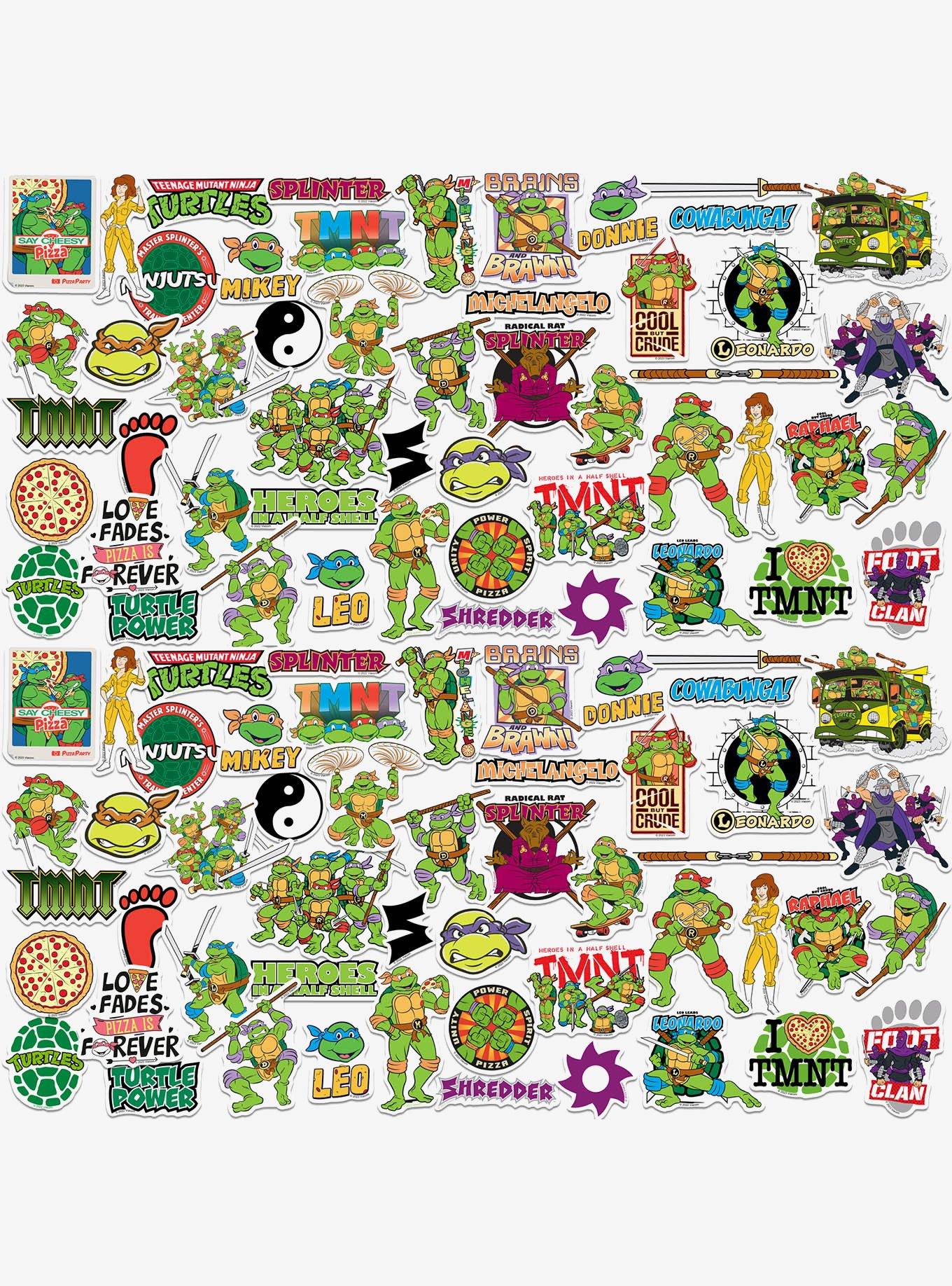 Teenage Mutant Ninja Turtles Variety Mix Miscellaneous 100ct Sticker Pack, , hi-res