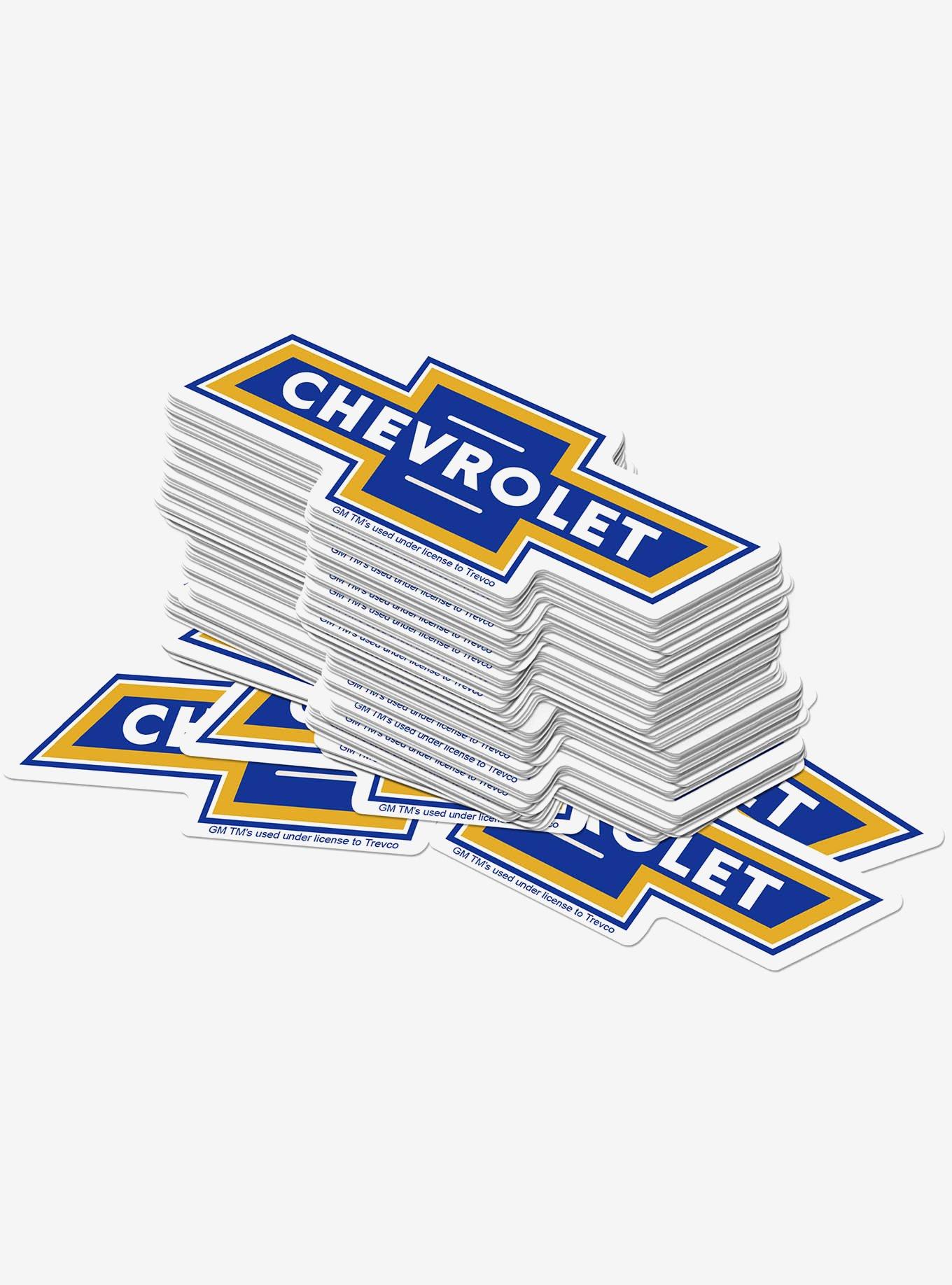Chevrolet Chevy 1940s Bowtie Emblem Miscellaneous 100ct Sticker Pack, , hi-res