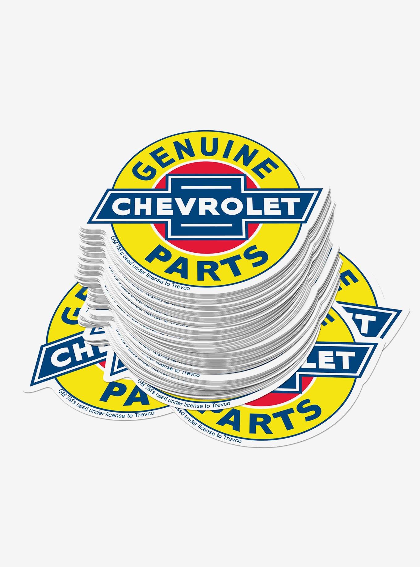 Chevrolet Chevy Genuine Parts Miscellaneous 100ct Sticker Pack, , hi-res