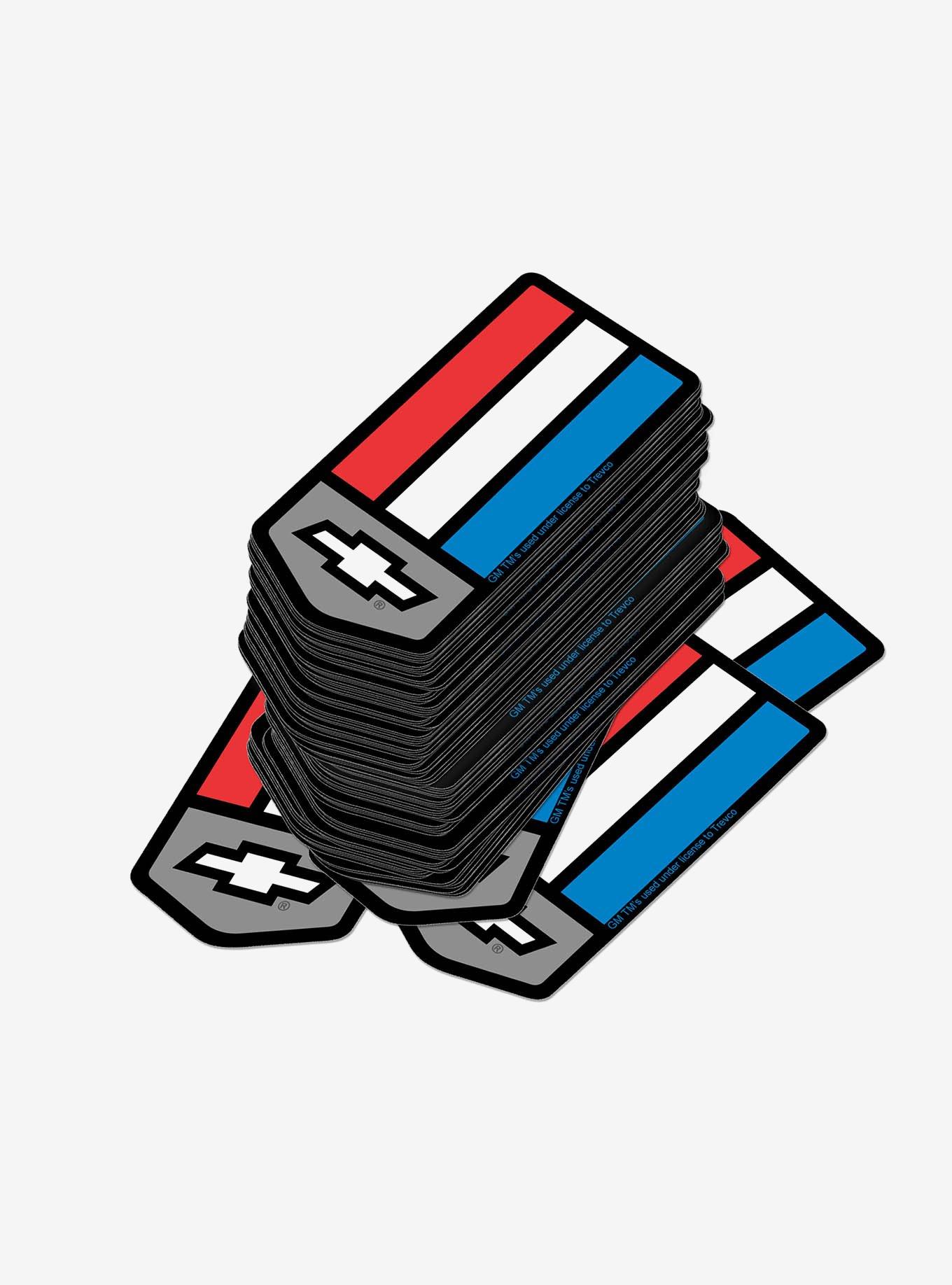 Chevrolet Chevy Camaro Emblem Miscellaneous 100ct Sticker Pack, , hi-res