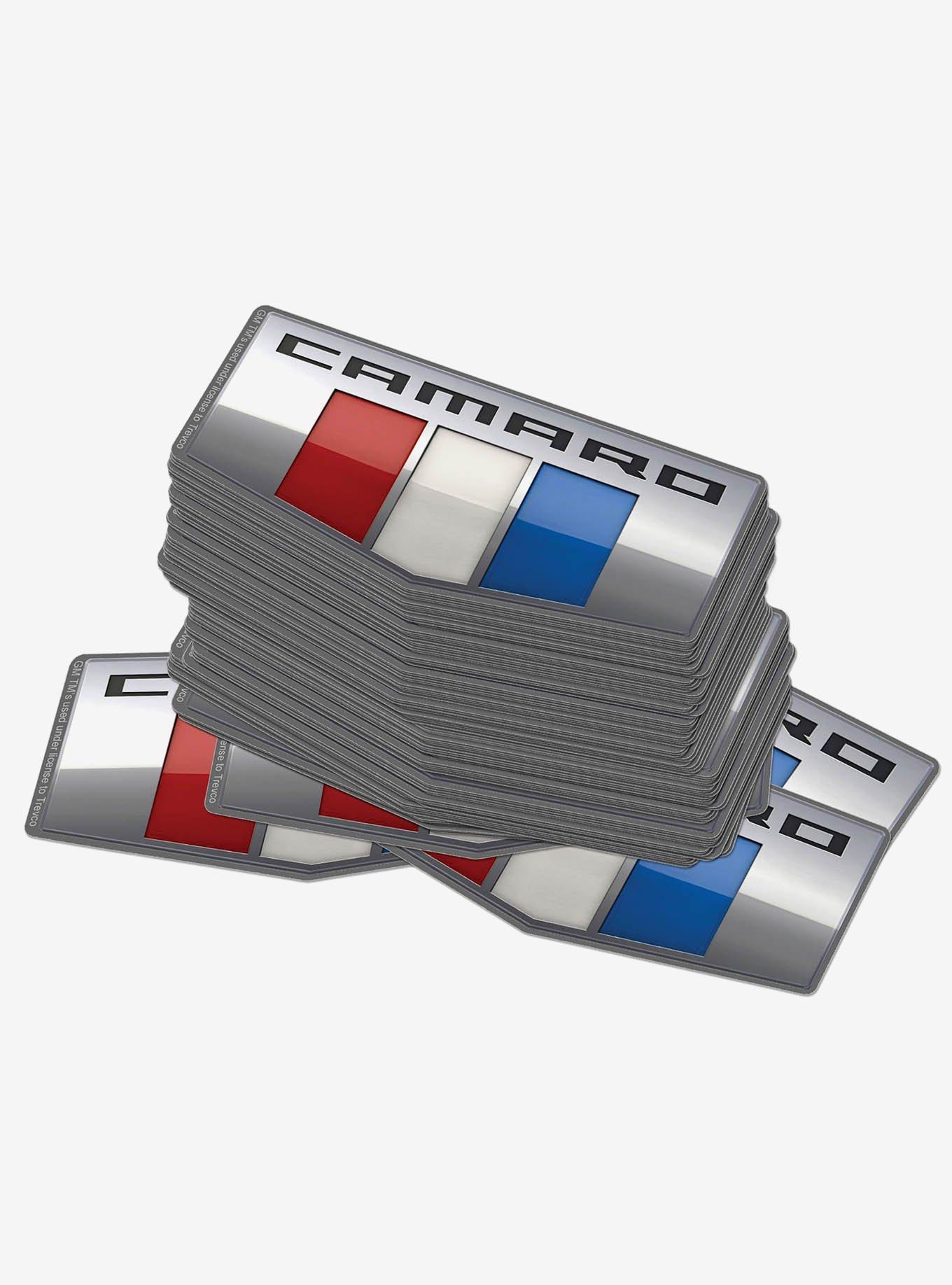 Chevrolet Chevy Camaro 2016 Emblem Miscellaneous 100ct Sticker Pack, , hi-res