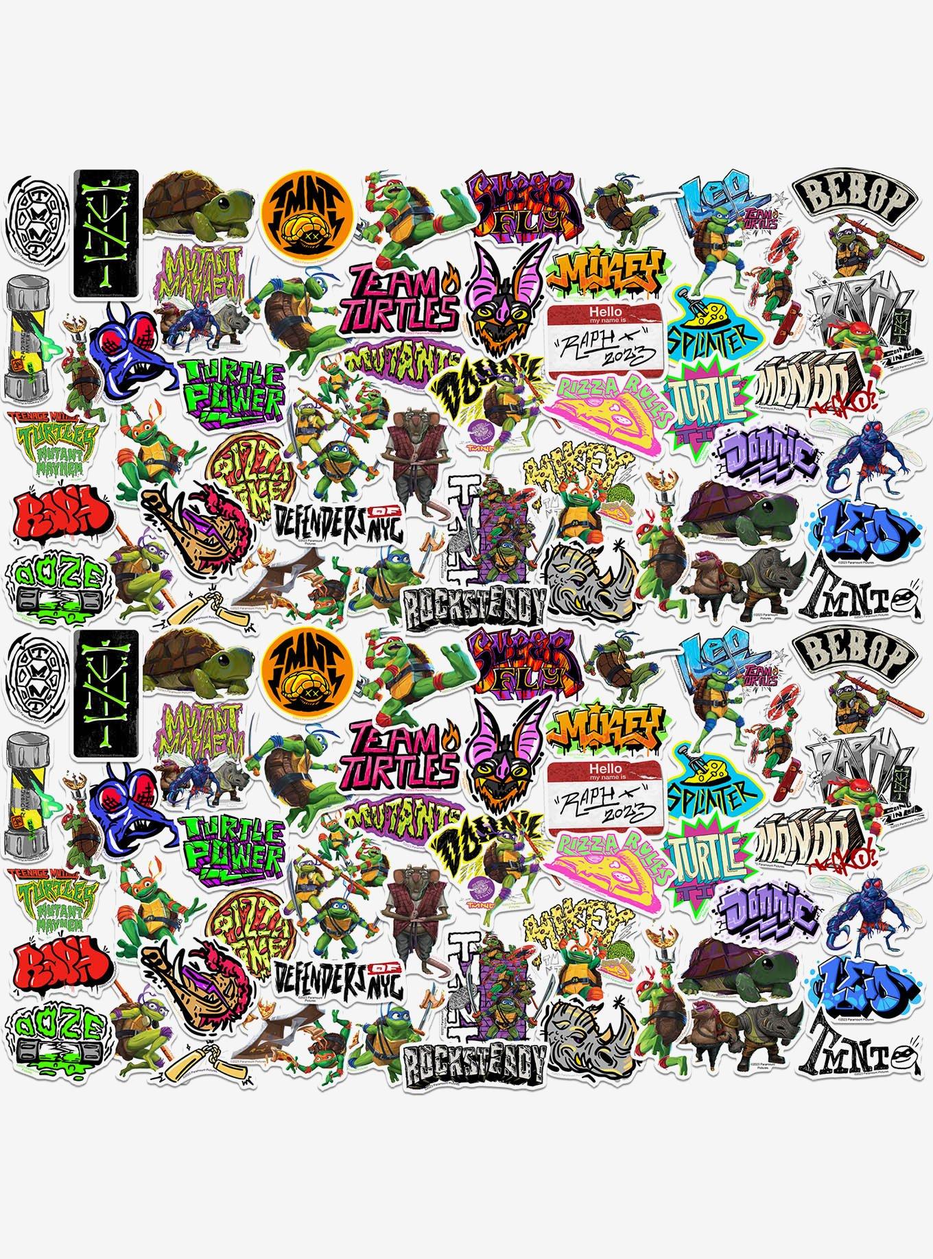 Teenage Mutant Ninja Turtles: Mutant Mayhem Miscellaneous 100ct Sticker Pack, , hi-res