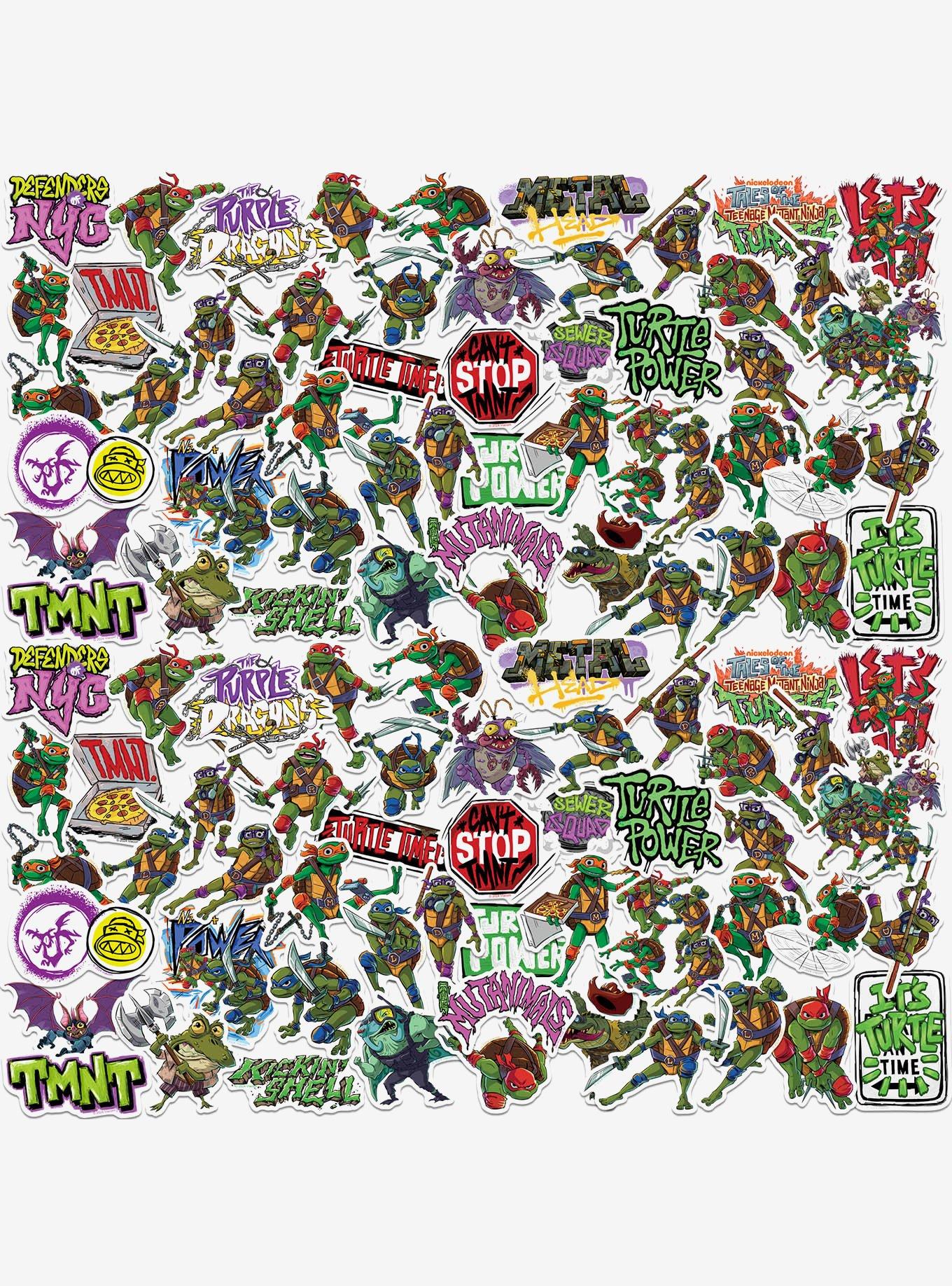 Tales of the Teenage Mutant Ninja Turtles Miscellaneous 100ct Sticker Pack, , hi-res