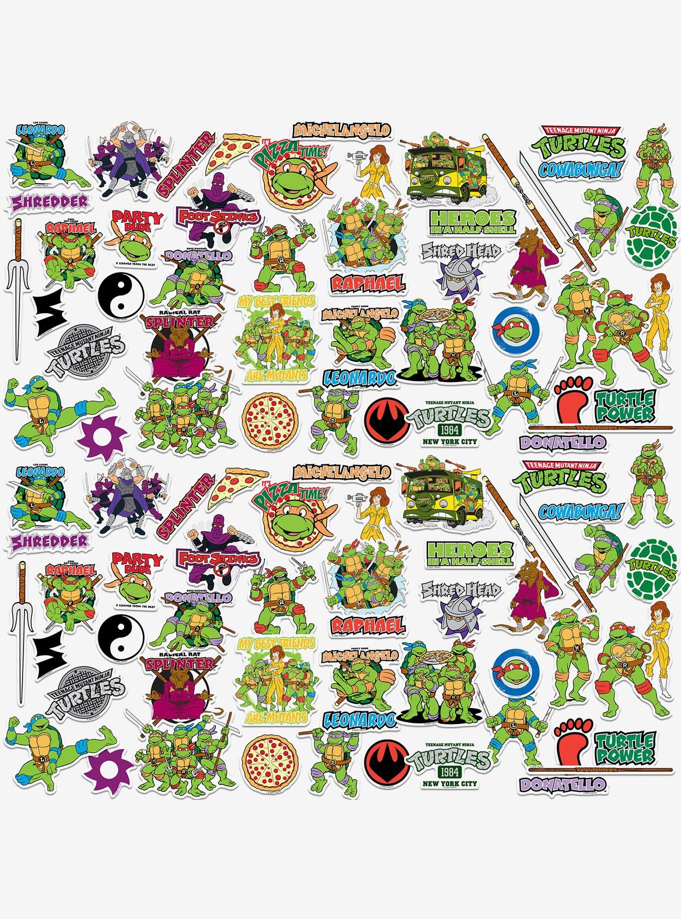 Teenage Mutant Ninja Turtles Miscellaneous 100ct Sticker Pack, , hi-res