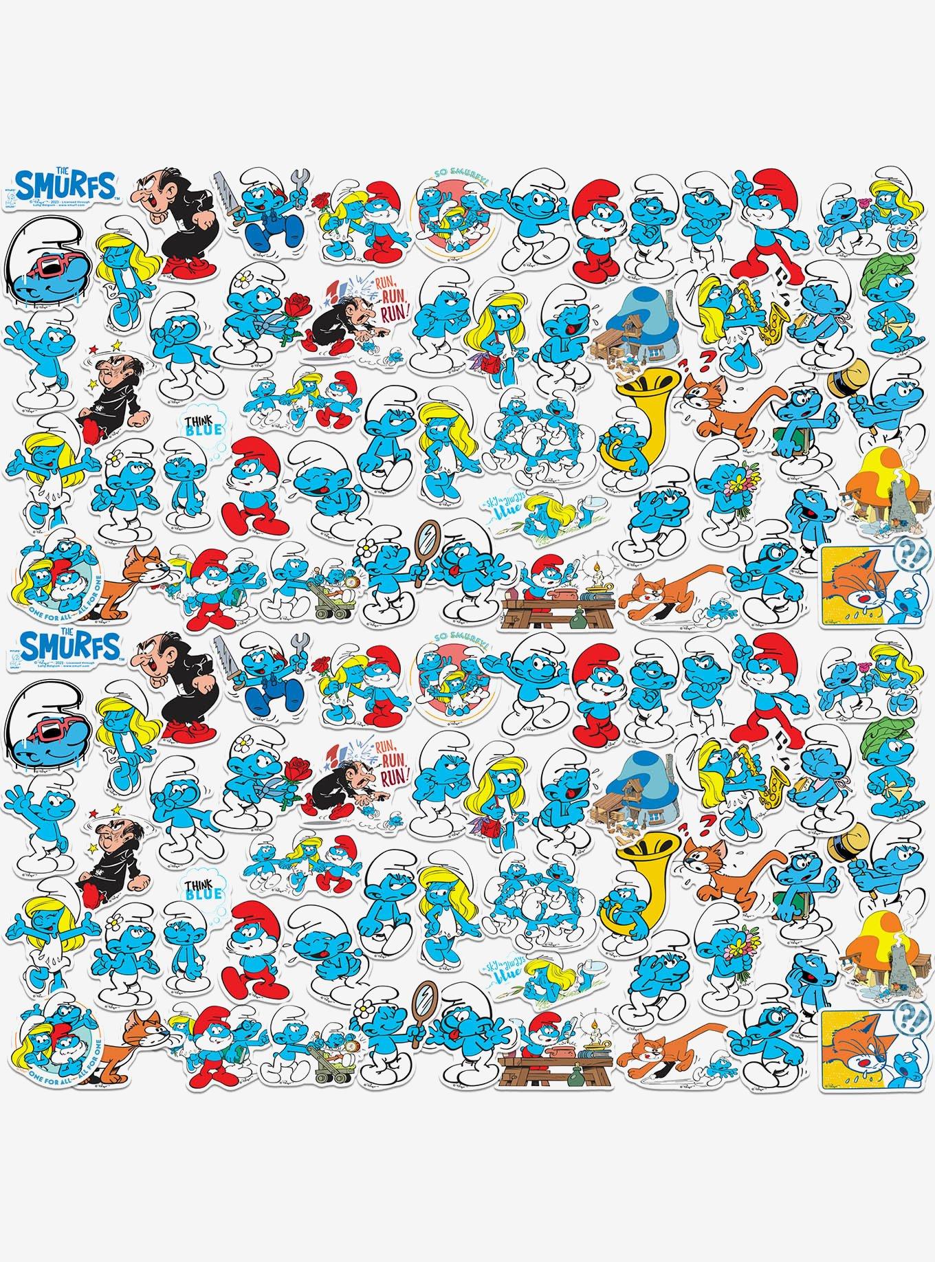 The Smurfs Smurf Miscellaneous 100ct Sticker Pack, , hi-res